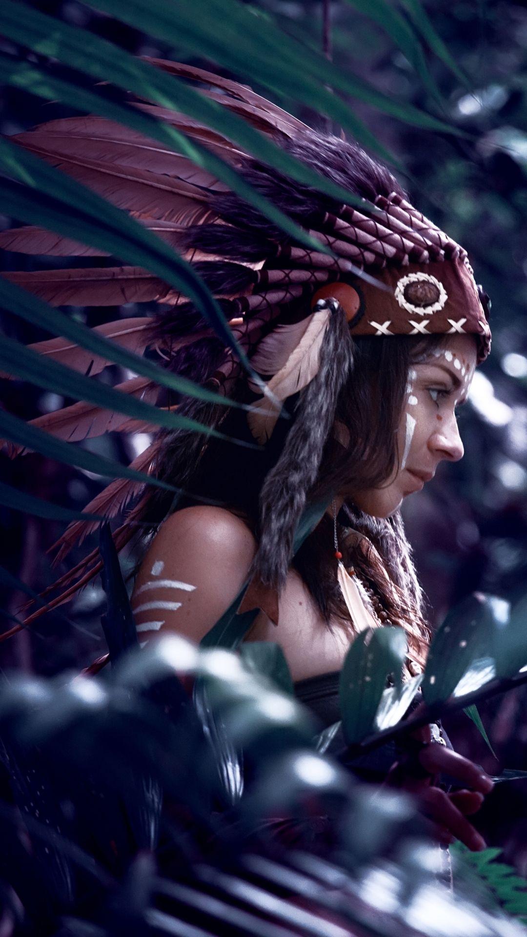 1080x1920 Tribal Women Wallpaper