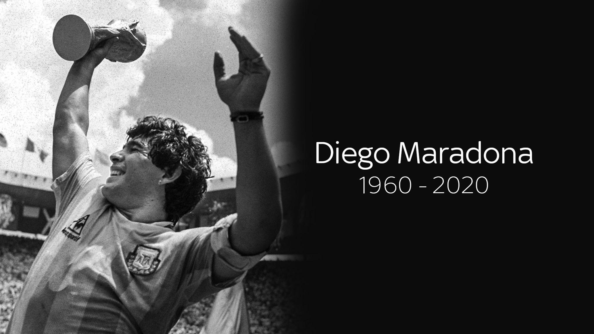 2048x1152 Diego Maradona: Argentina legend dies aged 60
