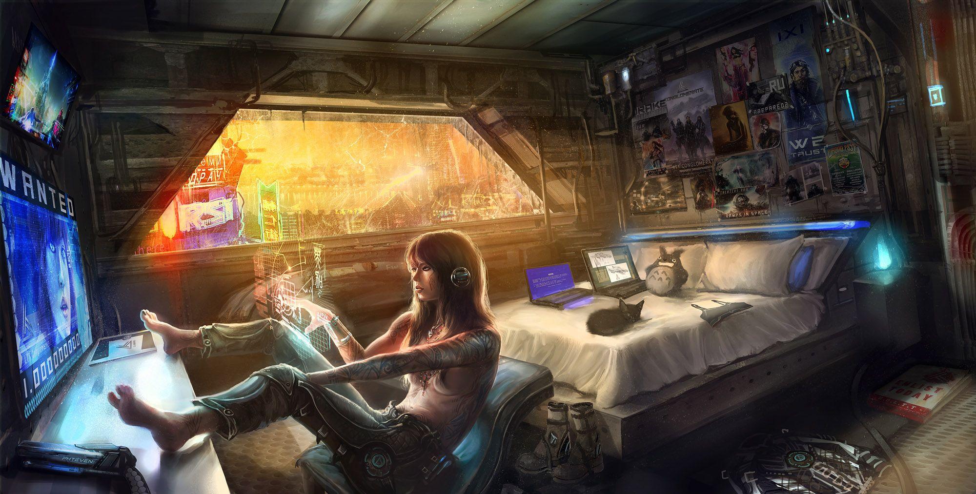 Anime Gamer Room Wallpapers - Top Free Anime Gamer Room Backgrounds ...