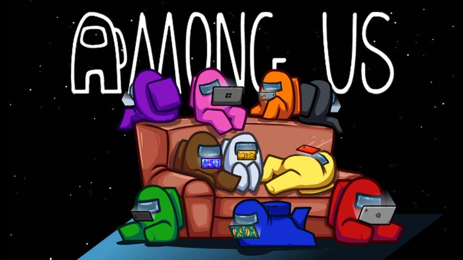 1600x900 Among Us Meme Wallpaper