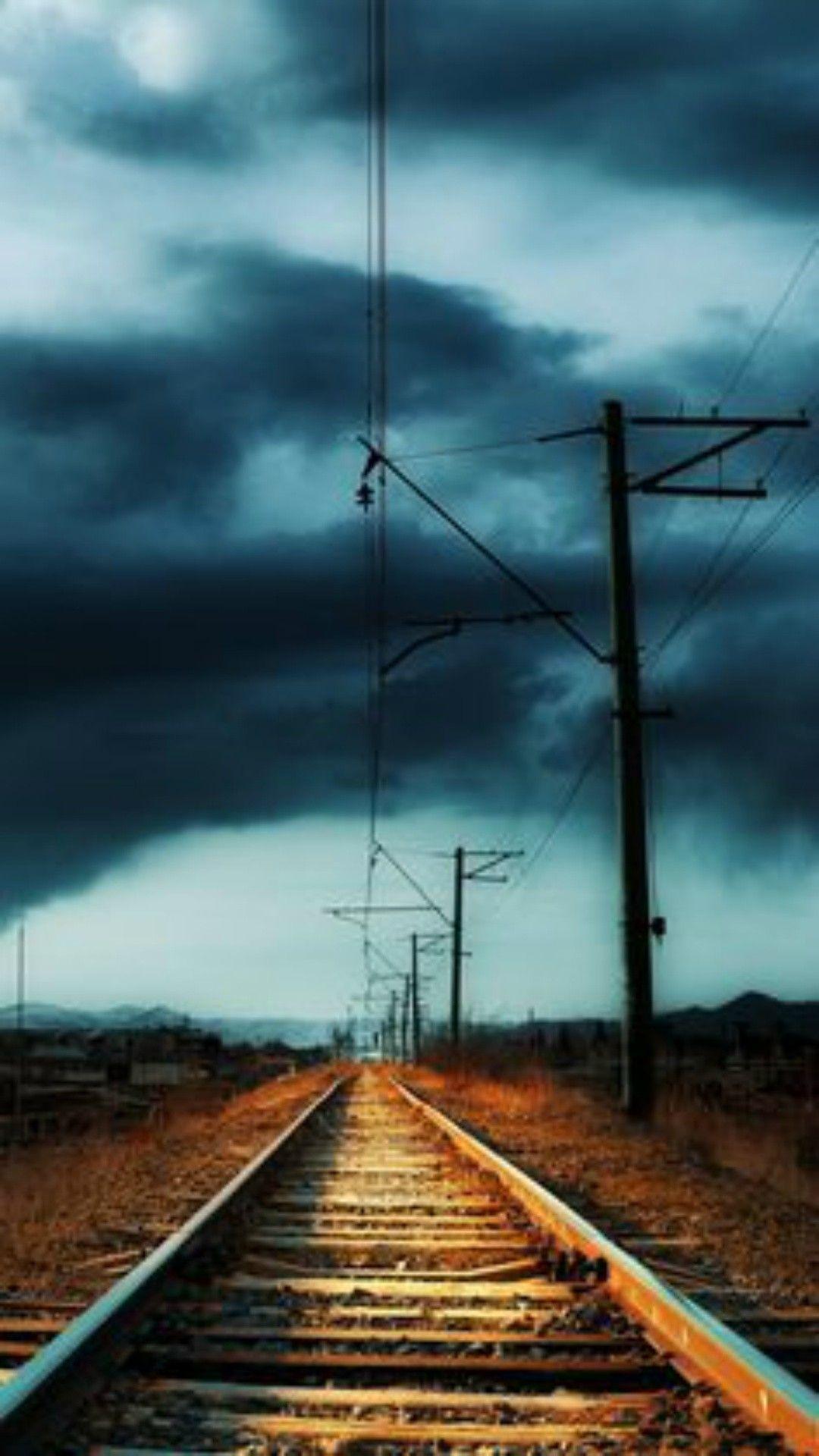 1080x1920 Hd Railway Tracks Wallpaper - [1080x1920]