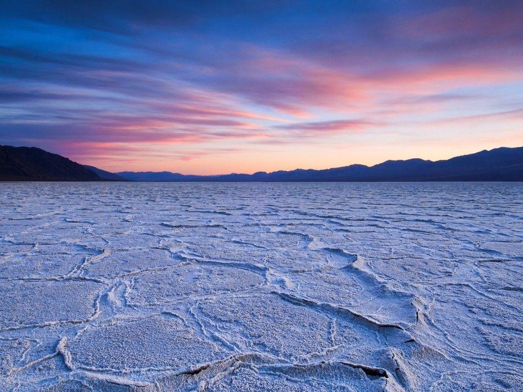 1024x768 sky desert dry sunset HD Wallpaper