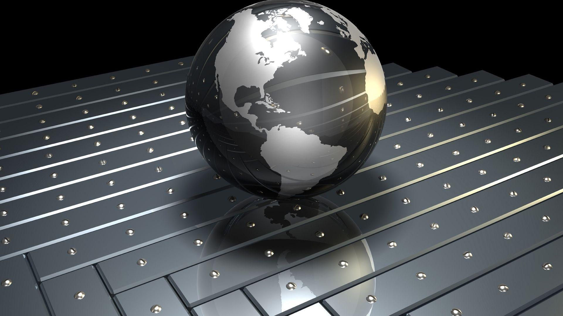 1920x1080 Digital Earth Globe