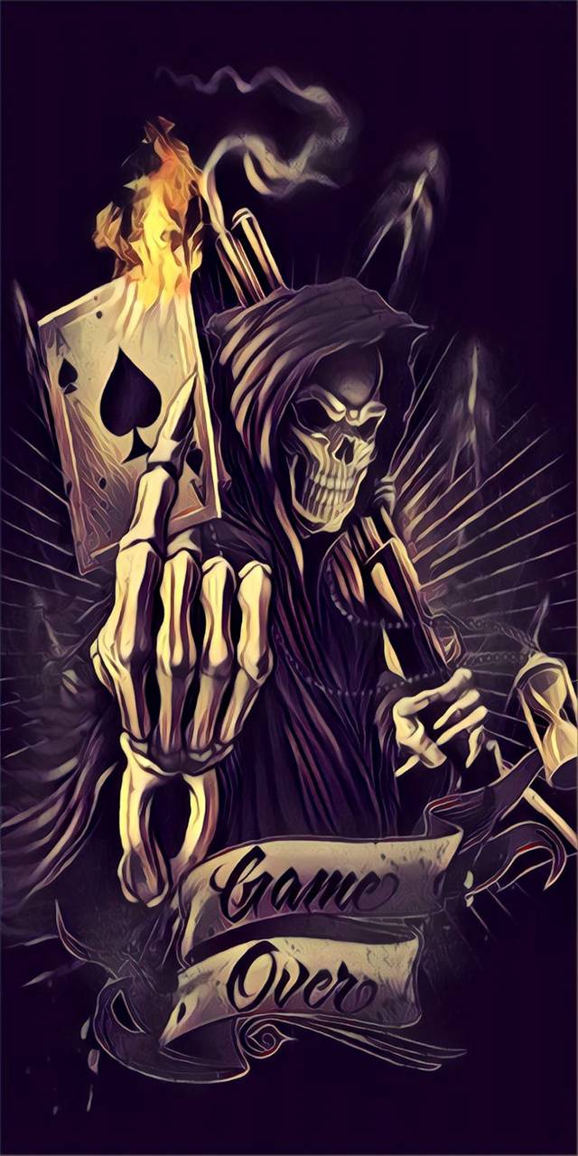 640x1280 Thanatos wallpaper