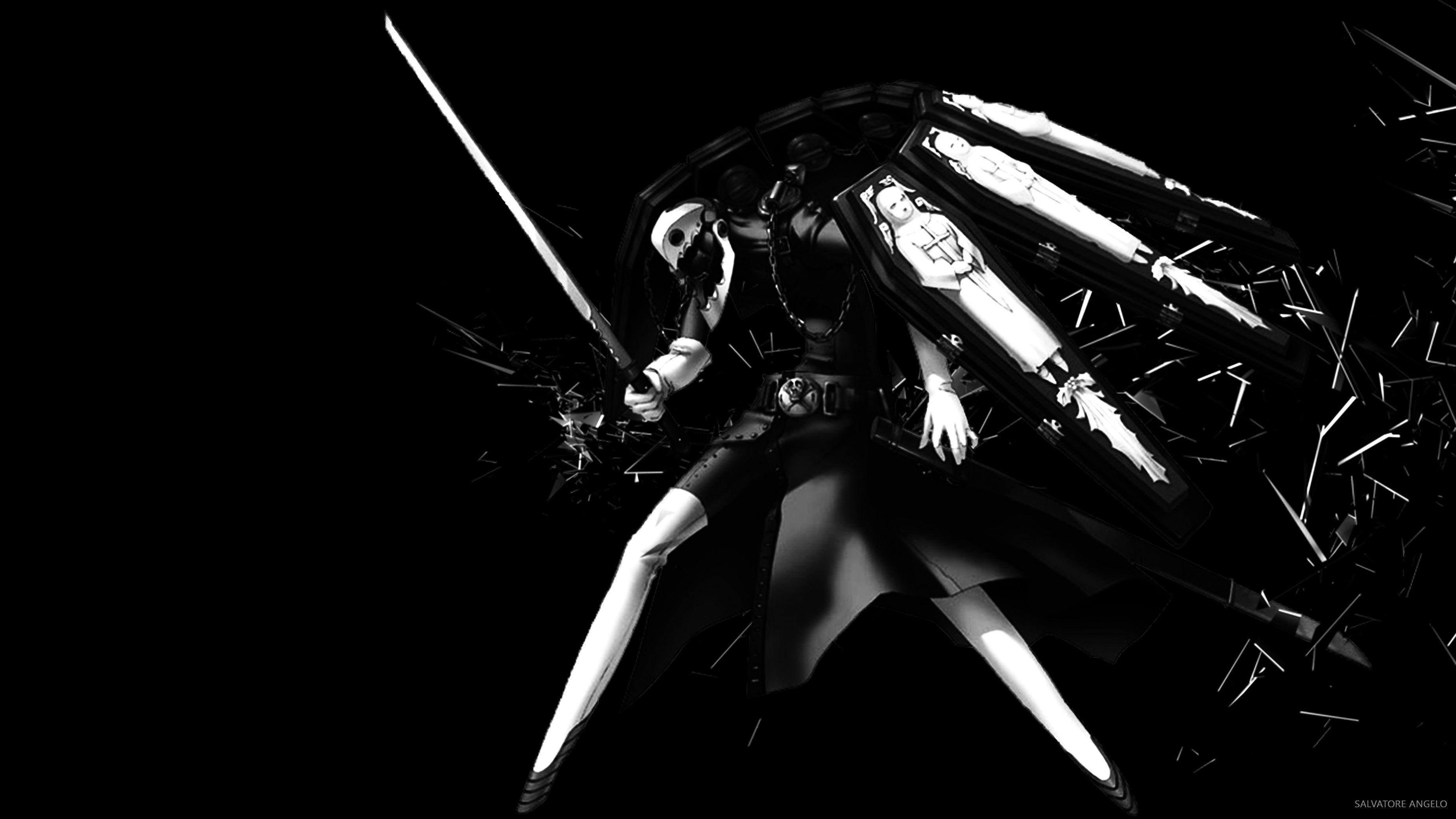 3700x2081 Thanatos Persona Wallpaper