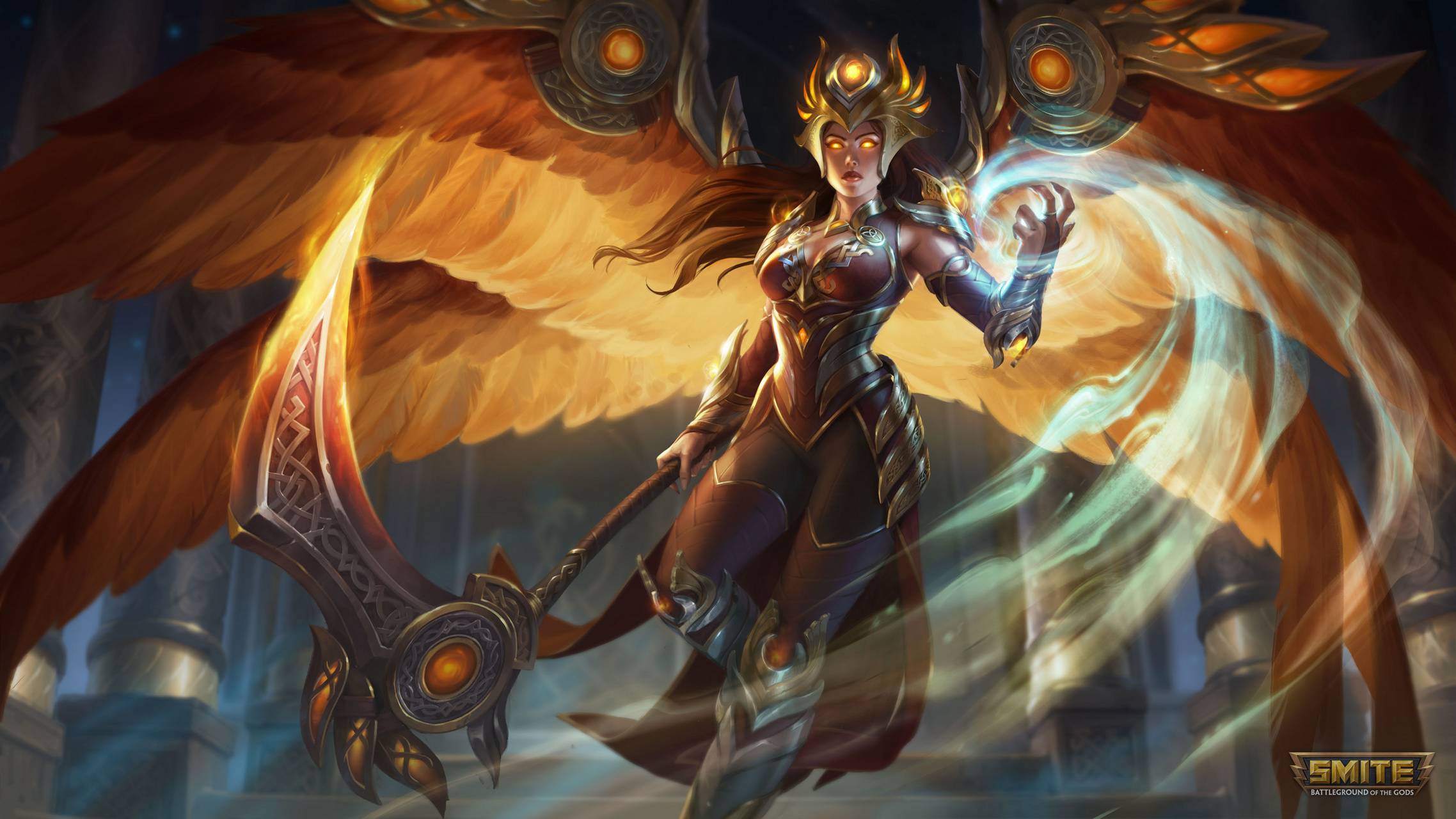 2276x1280 Smite thanatos wallpaper