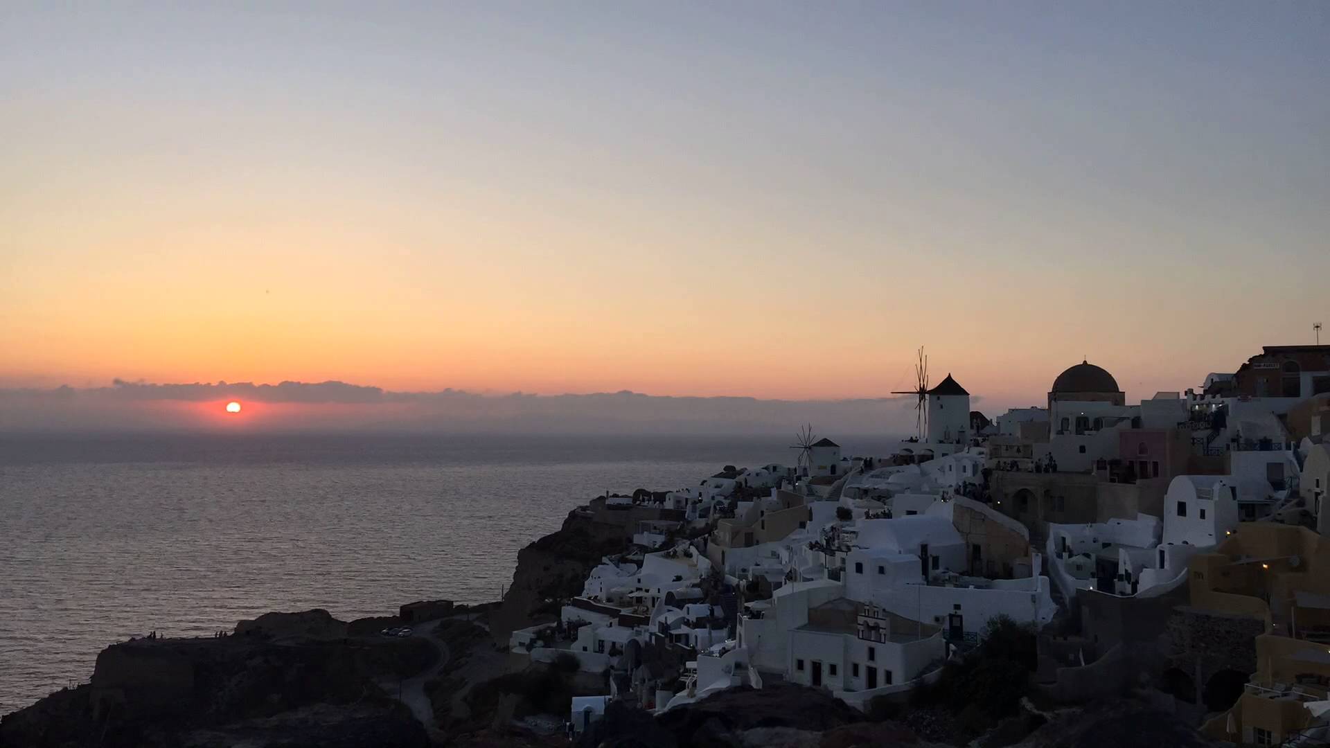 Santorini Sunset Greece Wallpapers - Top Free Santorini Sunset Greece