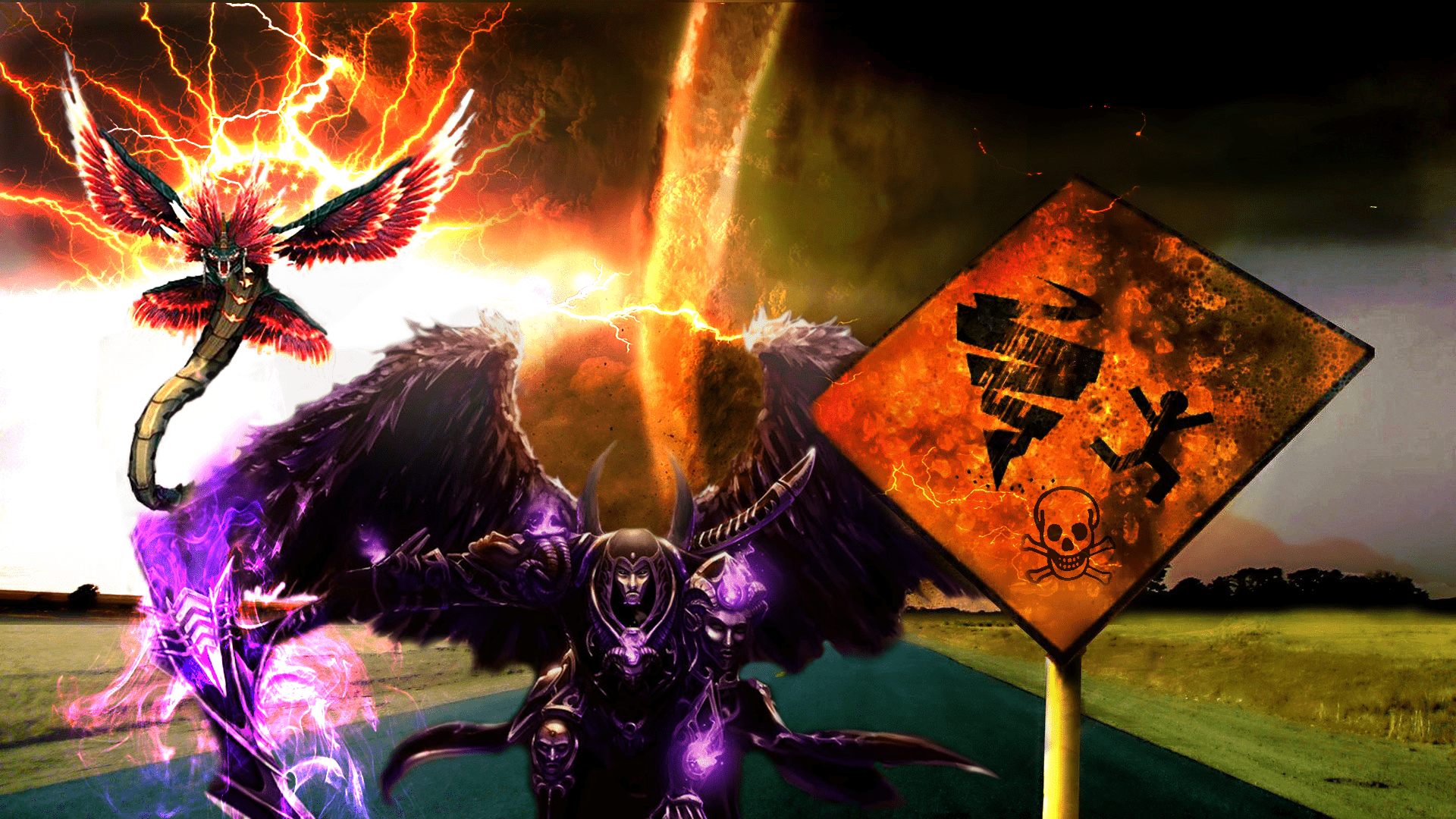 smite wallpaper thanatos