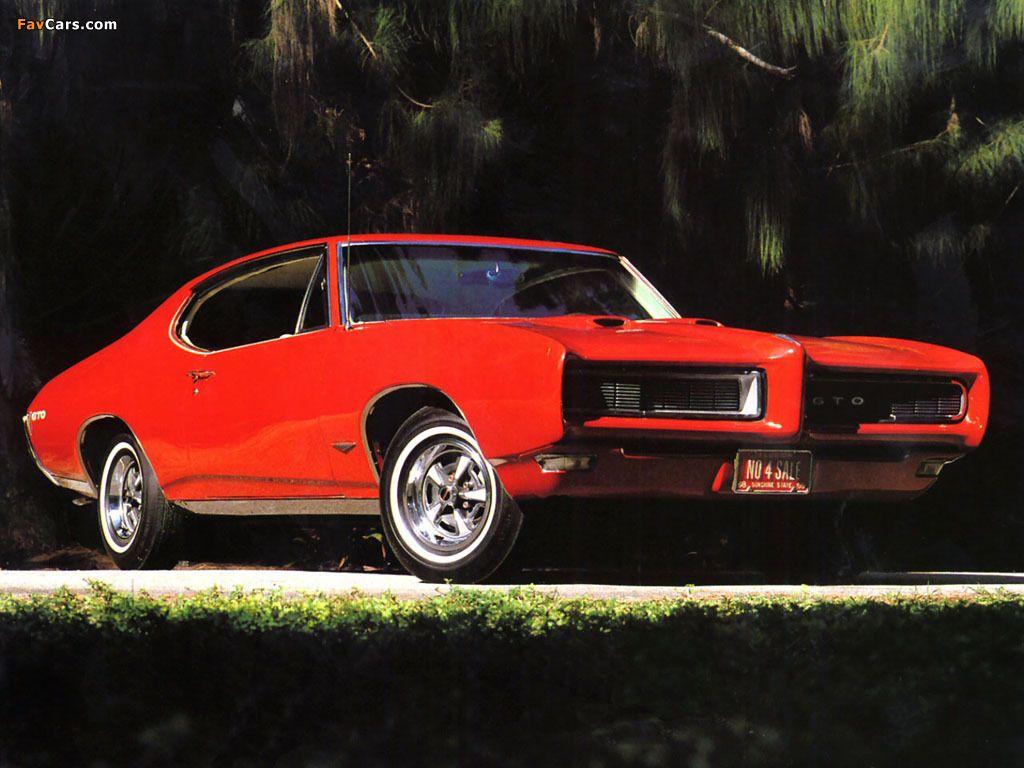 1024x768 Pontiac GTO Hardtop Coupe 1968 wallpaper (1024x768)
