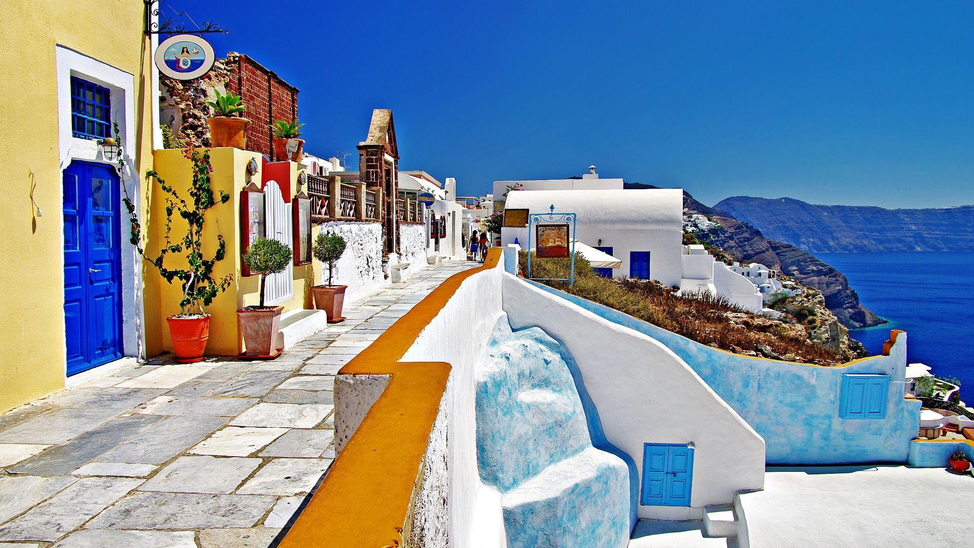 1920x1080 Athens & Santorini