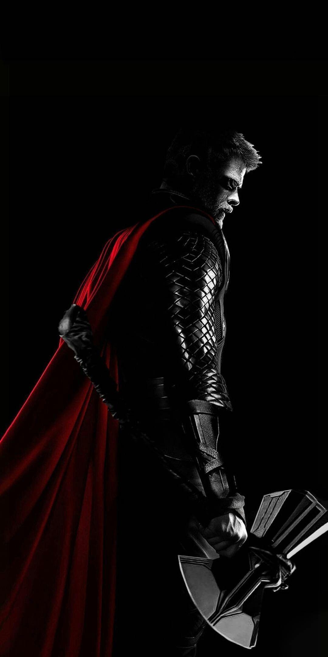 1080x2160 Thot dark black one plus 5t. Marvel thor, Marvel wallpaper hd, Marvel wallpaper