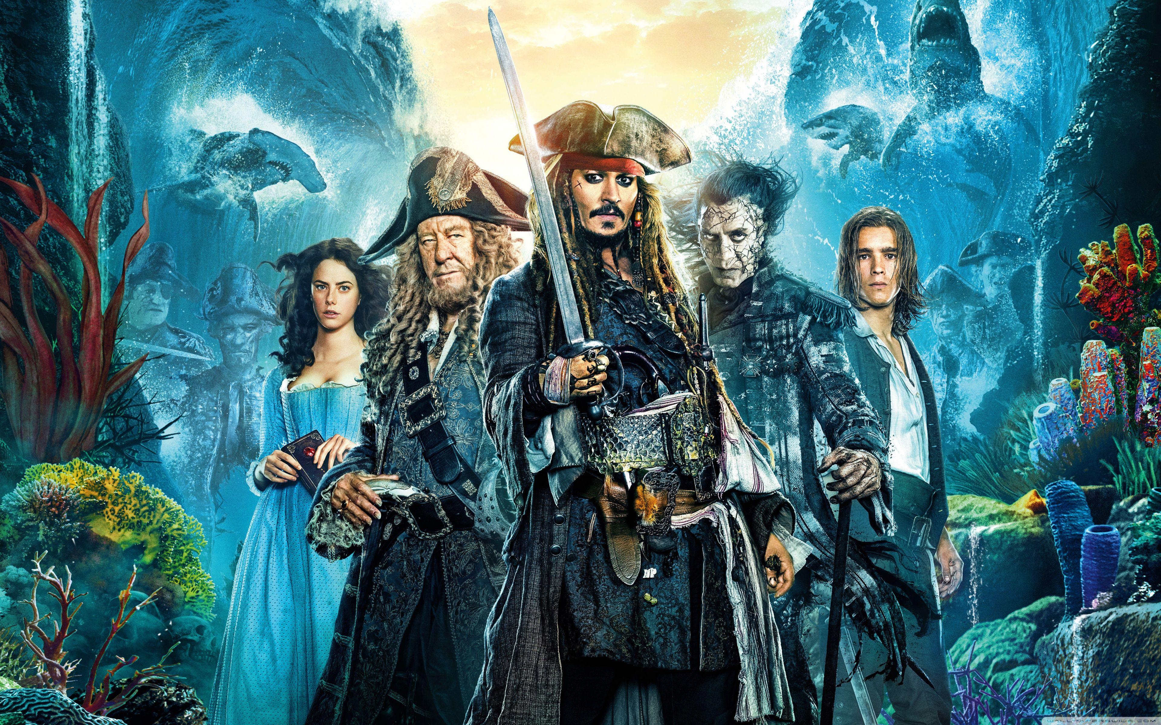 3840x2400 Pirates of the Caribbean 5 Dead Men Tell No Tales ❤ 4K HD Desktop