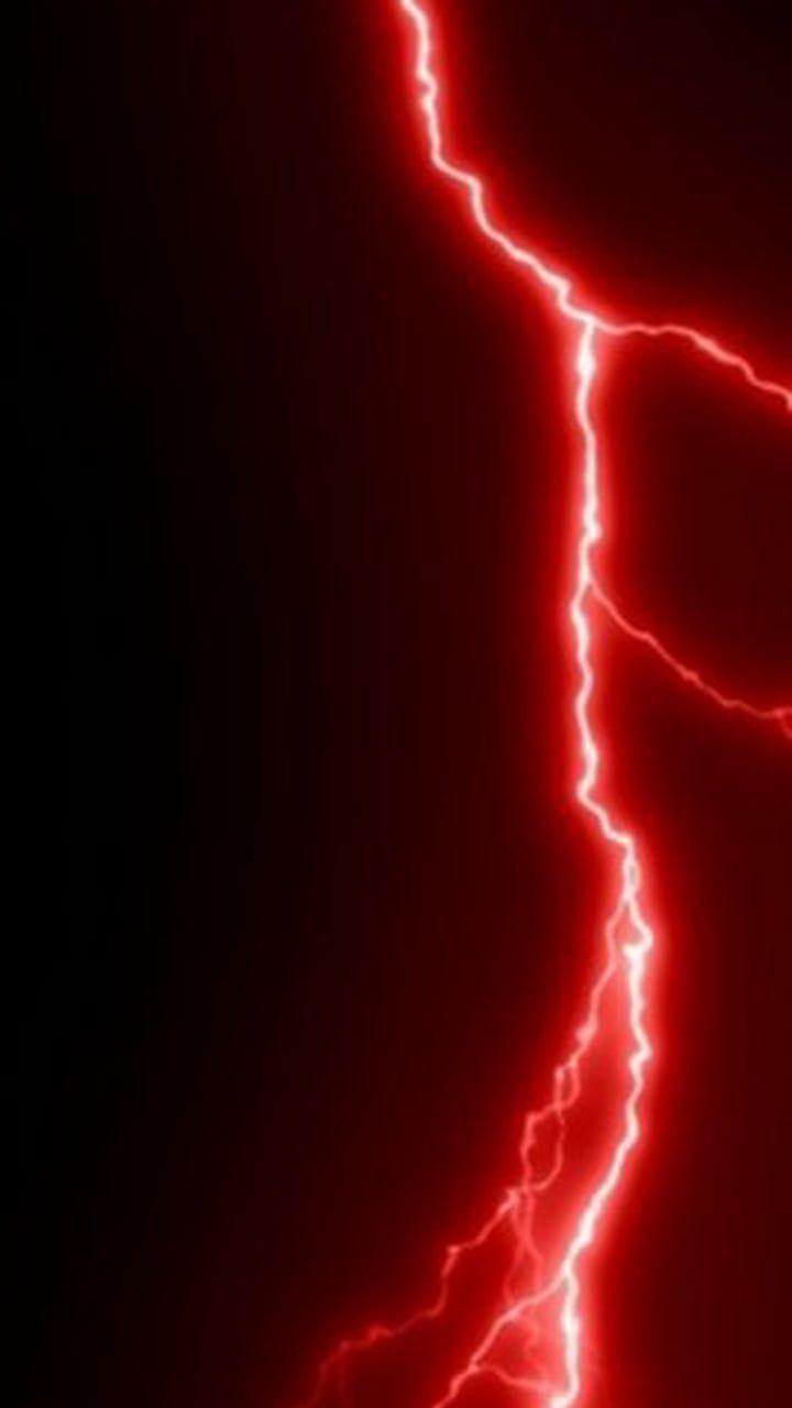 720x1280 Blue Red Lightning