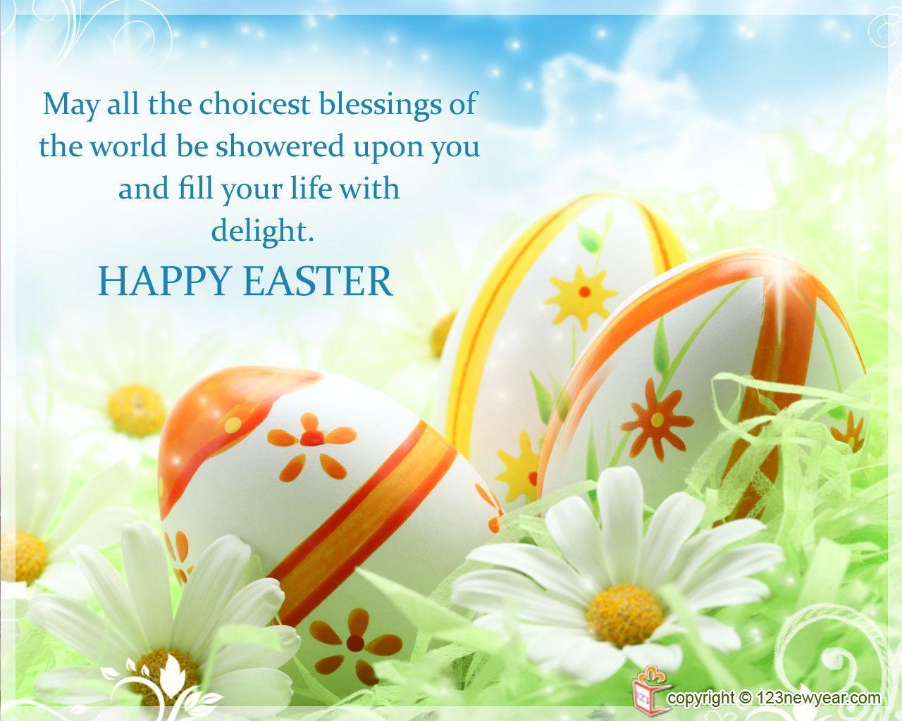 1280x1024 Happy Easter Sunday Wallpaper