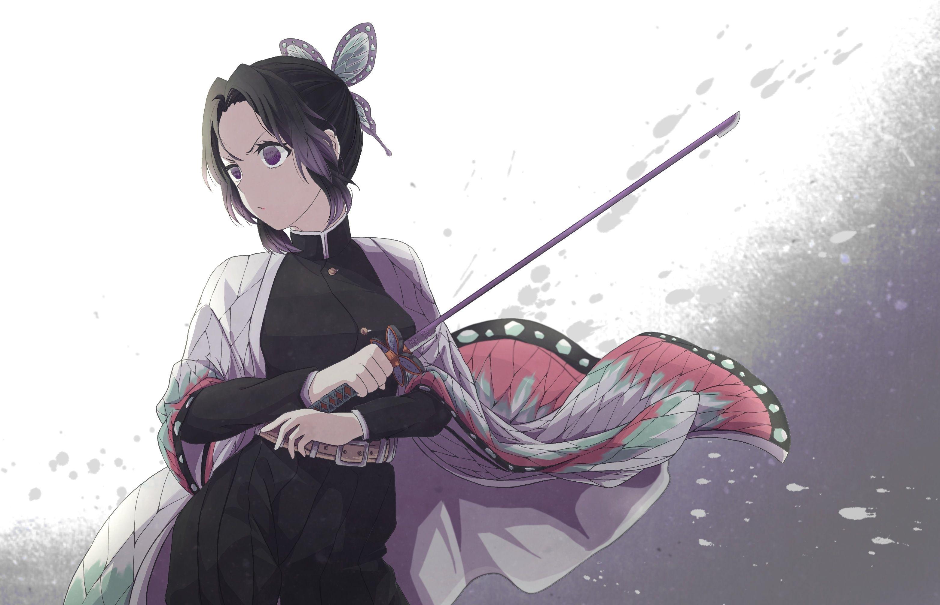 3128x2016 Shinobu Kochou Demon Slayer 1440P Resolution Wallpaper, HD Anime 4K Wallpaper, Image, Photo and Background