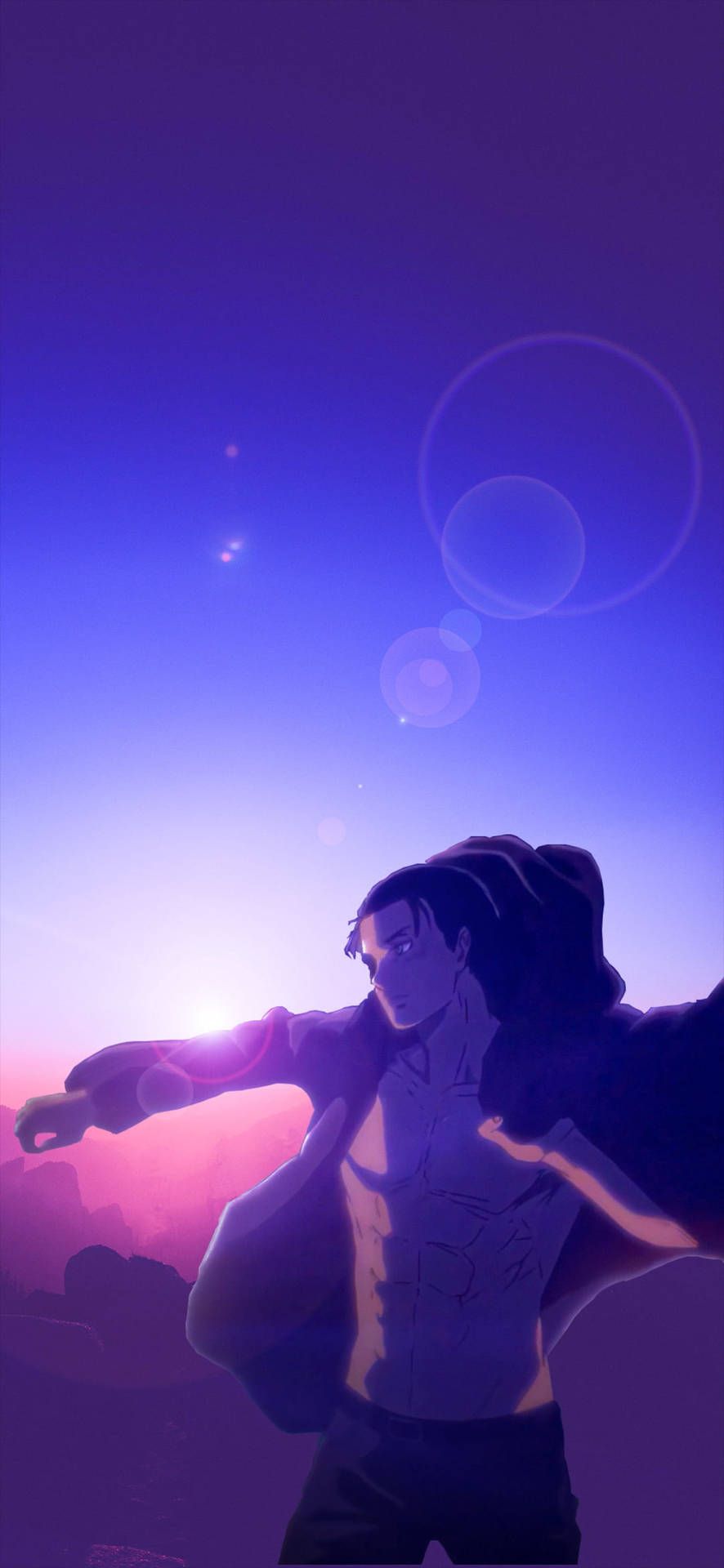 886x1920 Attack On Titan 4k iPhone Wallpaper