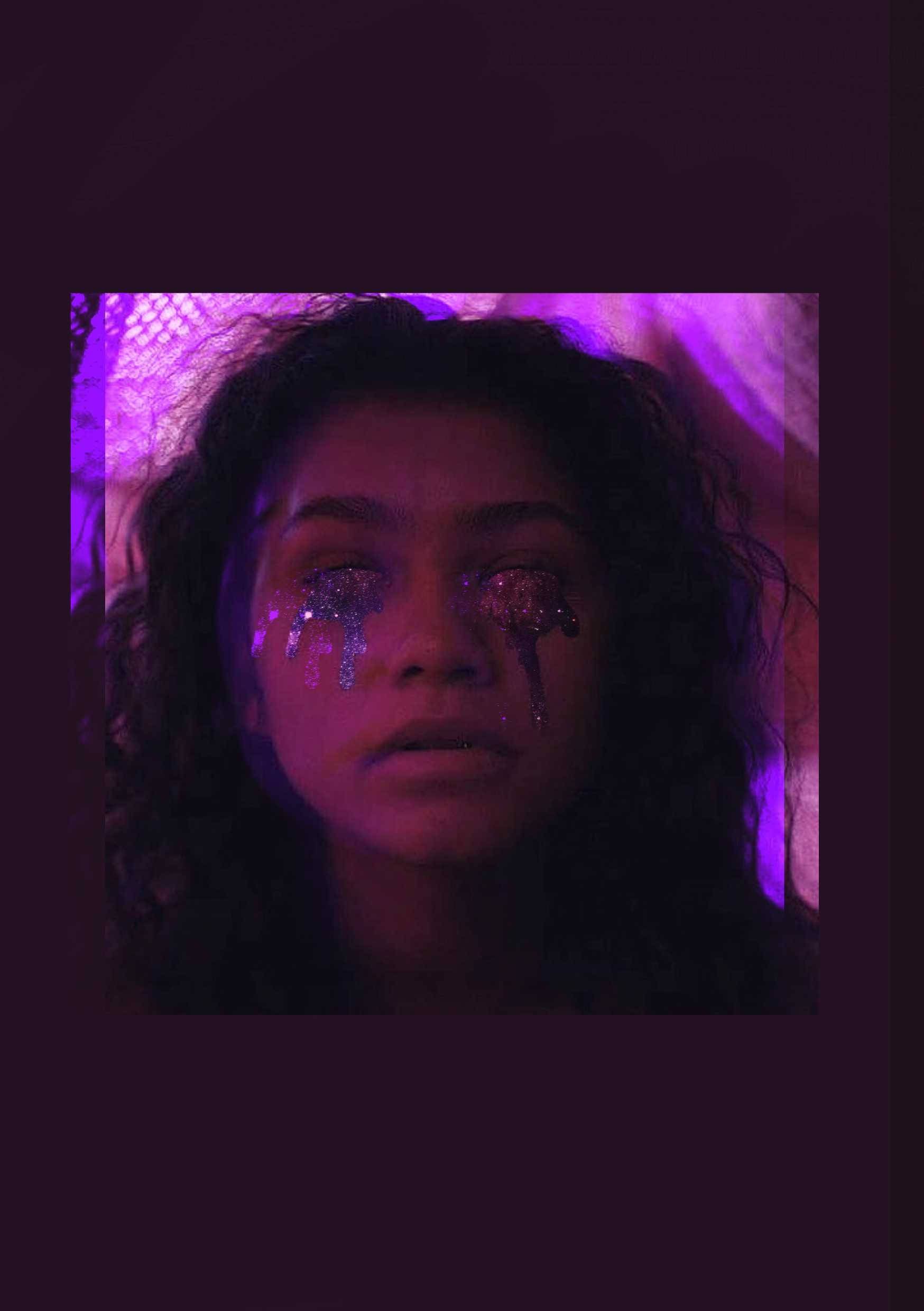 1748x2480 Download Euphoria Rue Glitch Wallpaper