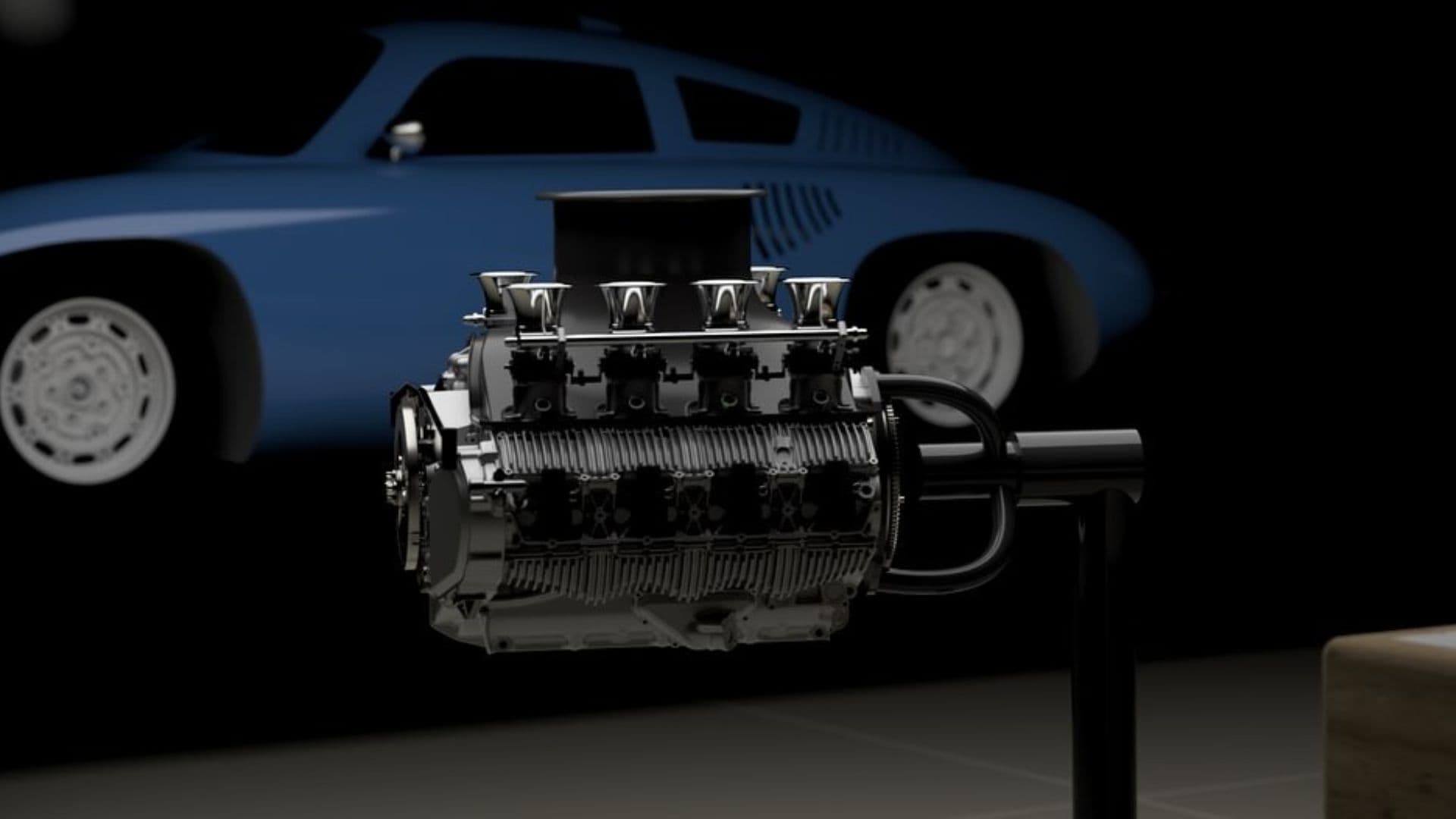 1920x1080 Runge's Flat Eight Hetzer Engine Brings Vintage Porsche Feel Alive