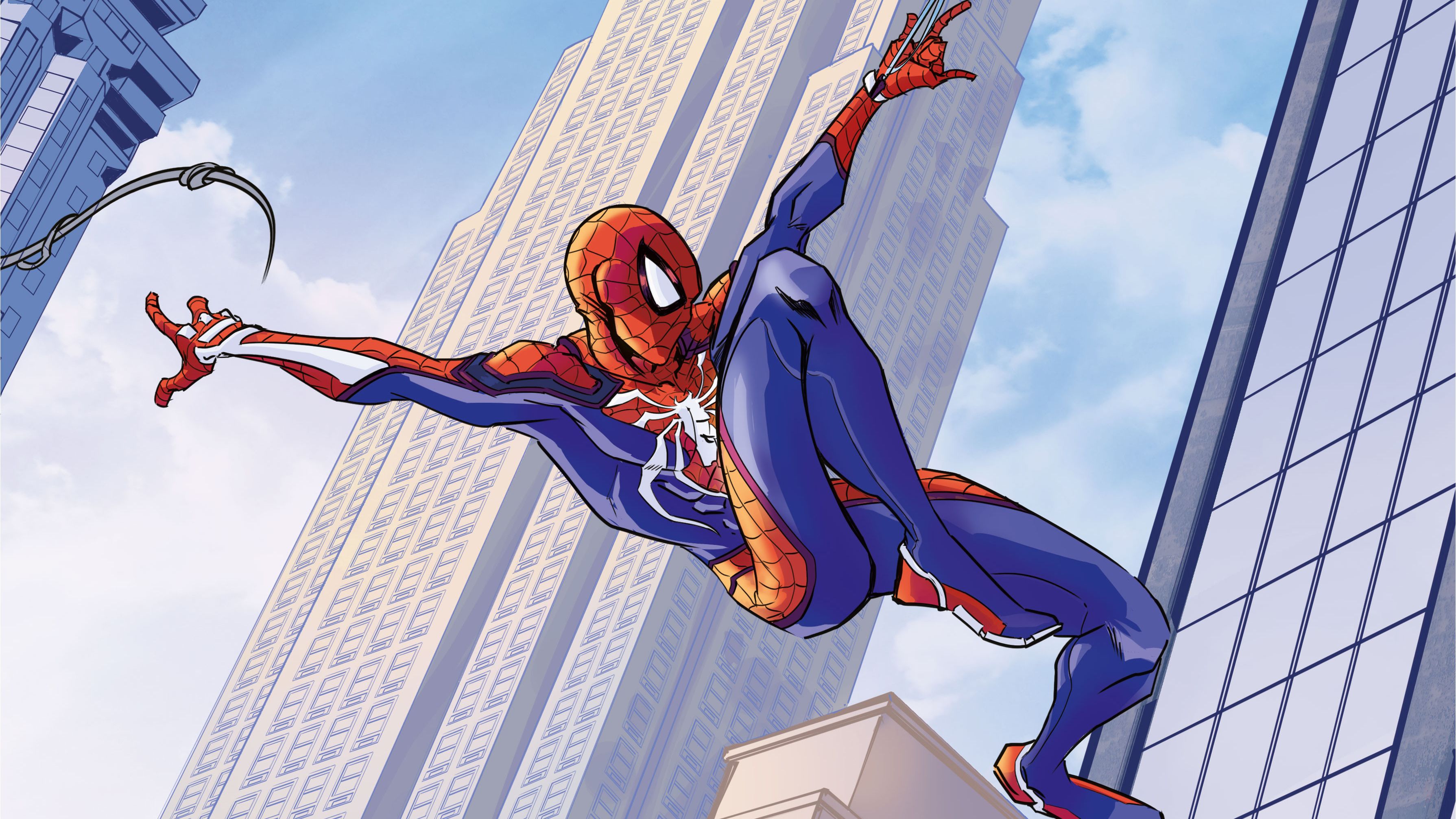 3579x2013 Spider Man Swing 2020 4k Wallpaper, HD Superheroes Wallpaper, 4k Wallpaper, Image, Background, Photos and Picture