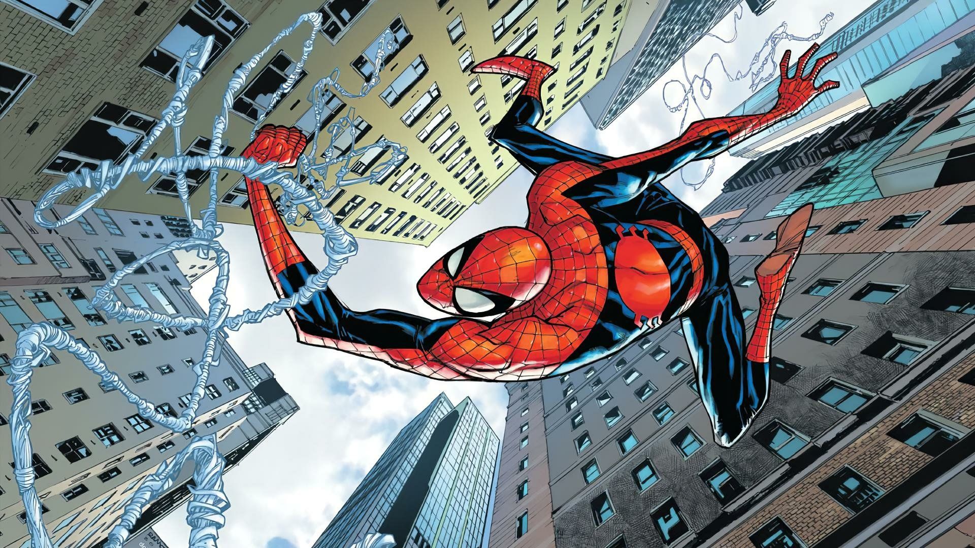 1920x1080 Spider Man HD Wallpaper By Humberto Ramos: Dynamic City Swingx1080