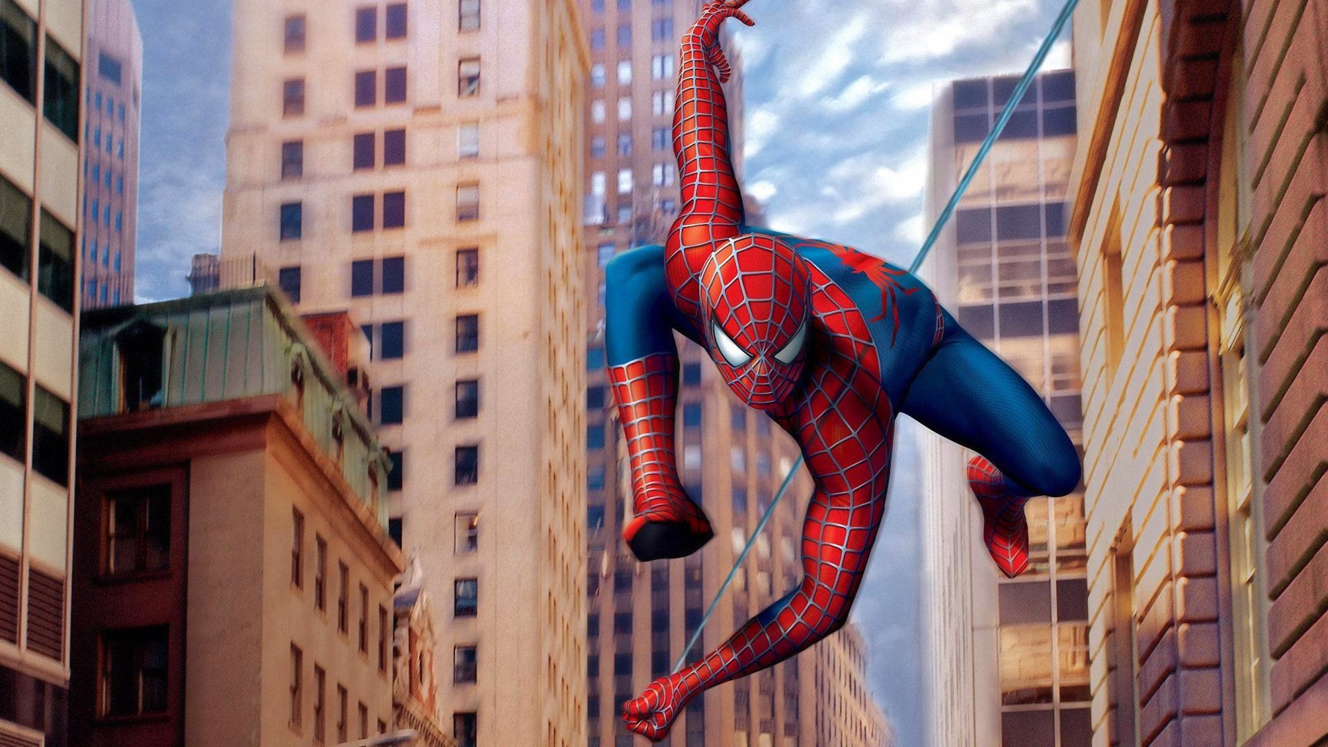 1920x1080 The Amazing Spider Man HD Wallpaper: Swinging Into Actionx1463