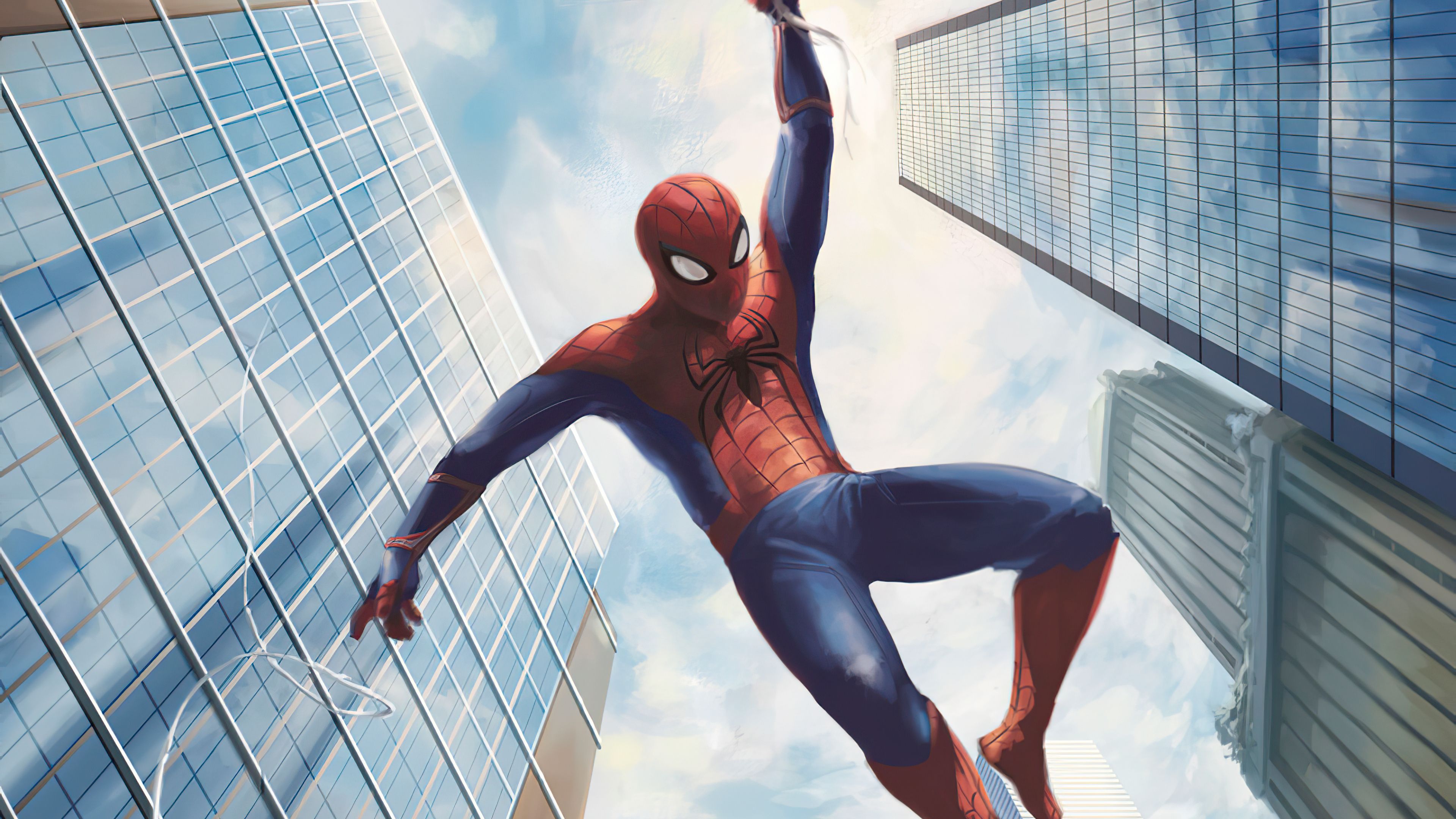 3840x2160 Spiderman Swinging 4k Wallpaper, HD Superheroes Wallpaper, 4k Wallpaper, Image, Background, Photos and Picture