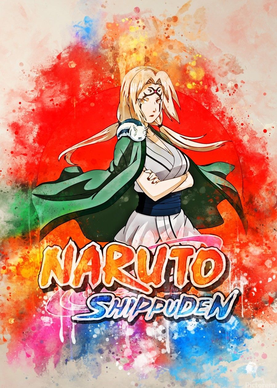 900x1260 Tsunade Senju by Coolbits Artworks Wall Art