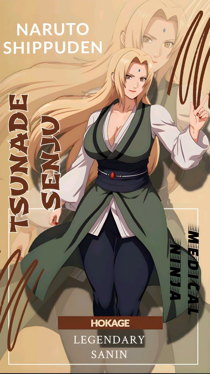 736x1308 Tsunade senju
