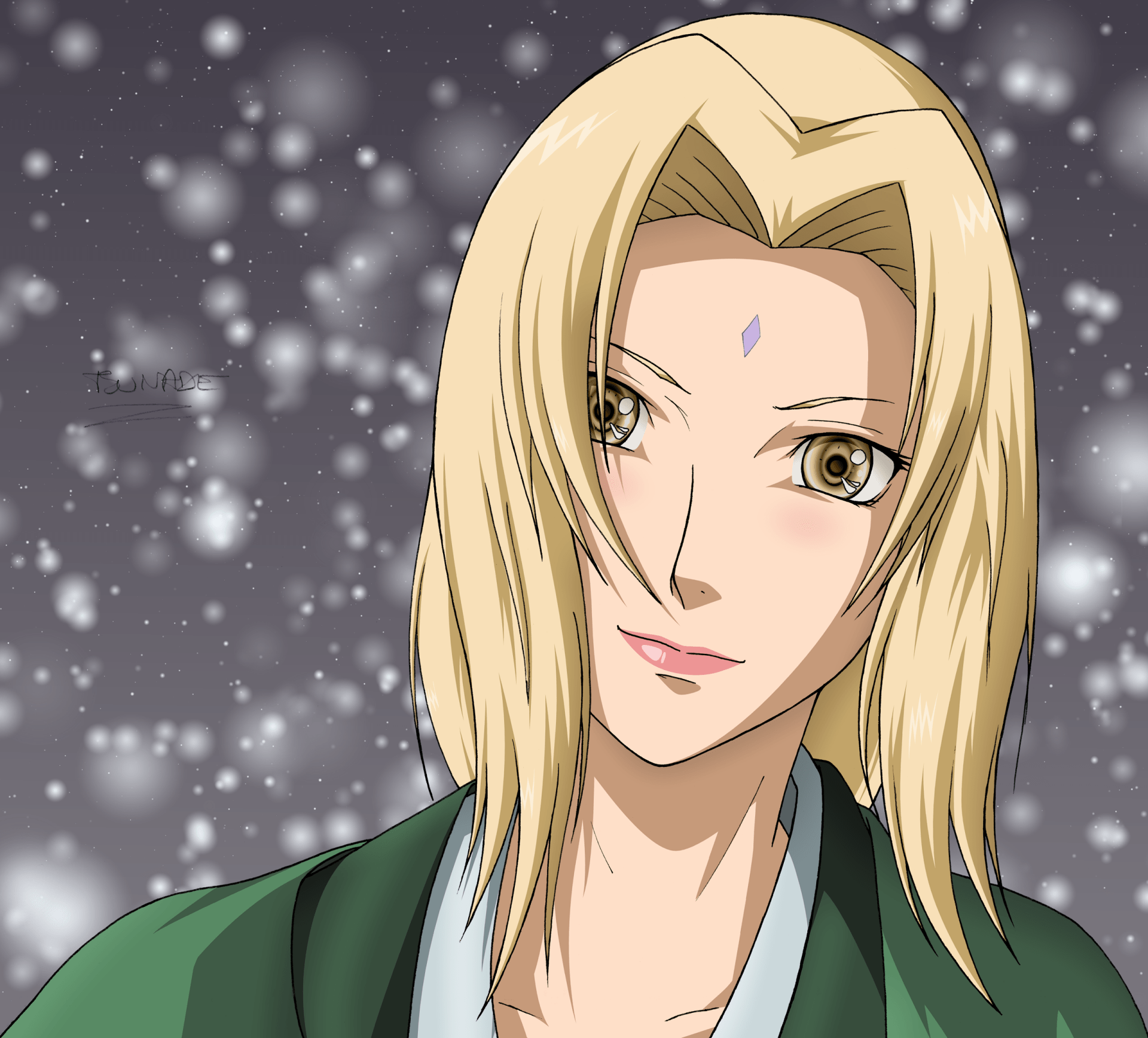 1920x1735 Tsunade HD Wallpaper