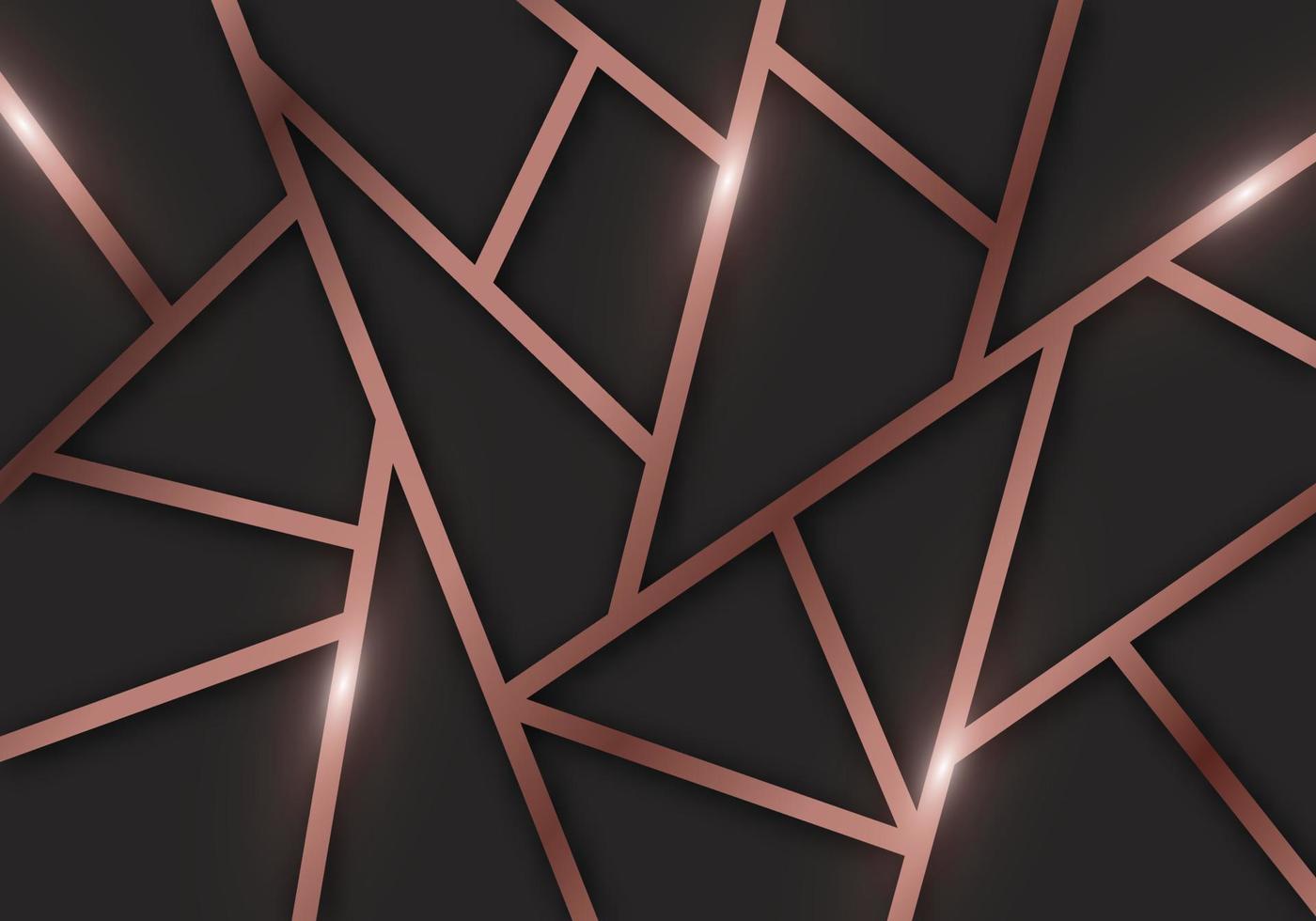 1400x980 Modern Mosaic Wallpaper Dark Black and Rose Gold Background Texture