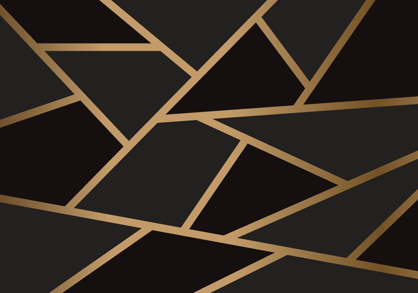 1400x980 Modern Mosaic Wallpaper Dark Black and Golden Lines Pattern Background Texture