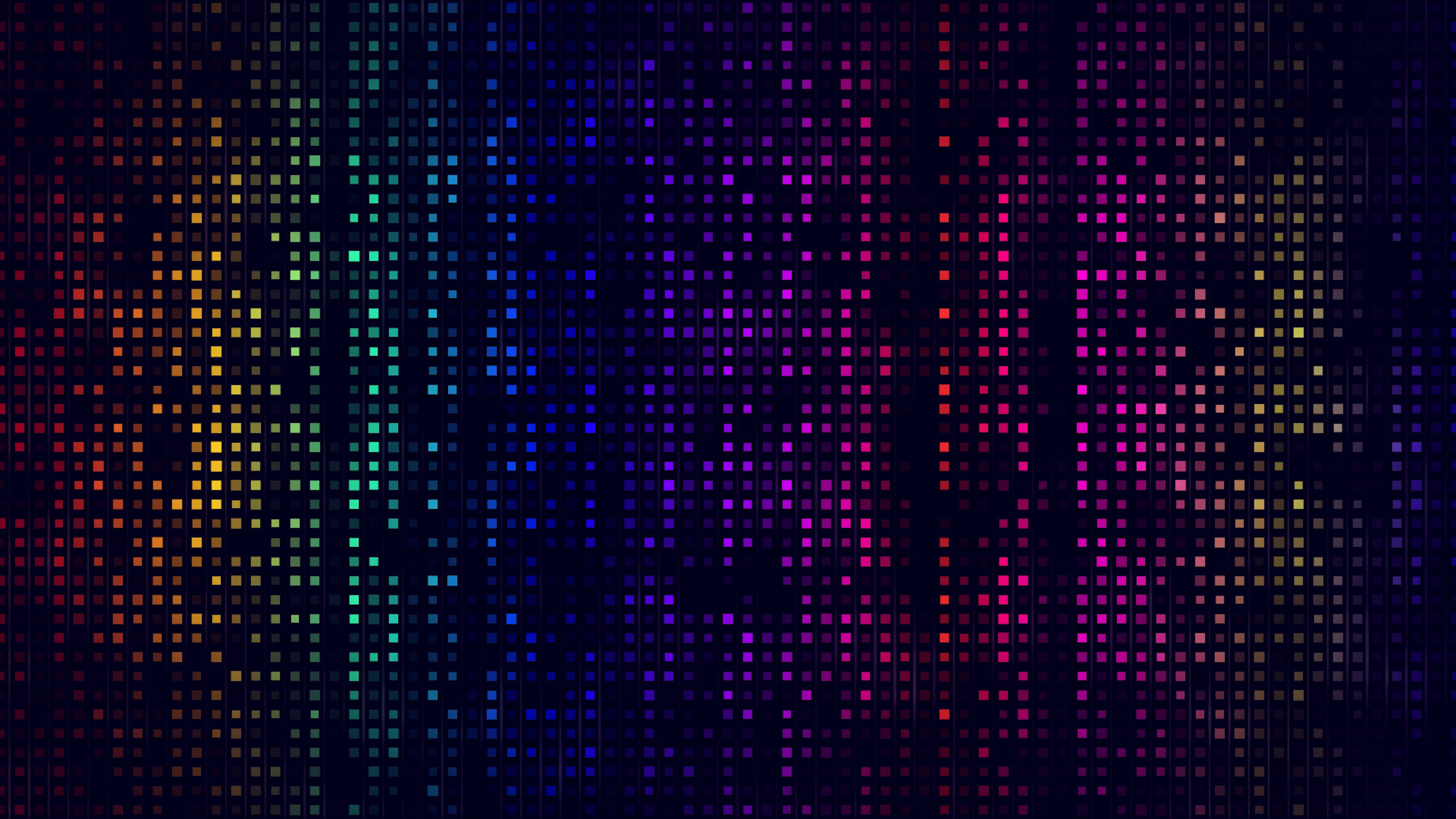 3840x2160 Mosaic Wallpaper 4K, Multicolor, Pattern, Texture