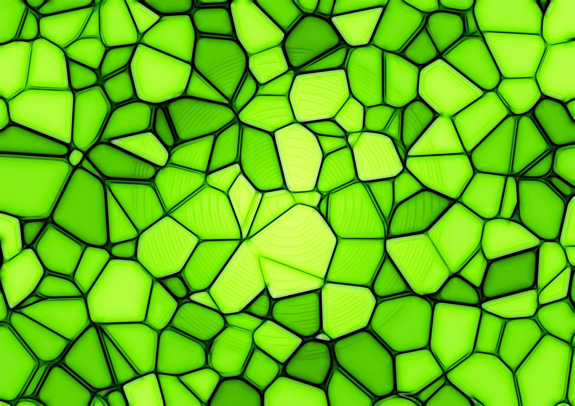 1920x1358 4K Ultra HD Vibrant Green Abstract Mosaic Wallpaperx3508