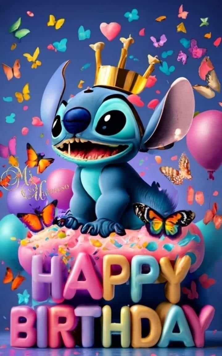 720x1152 Stitch wallpaper birthday. Stitch happy birthday wishes, Happy birthday image, Stitch cake