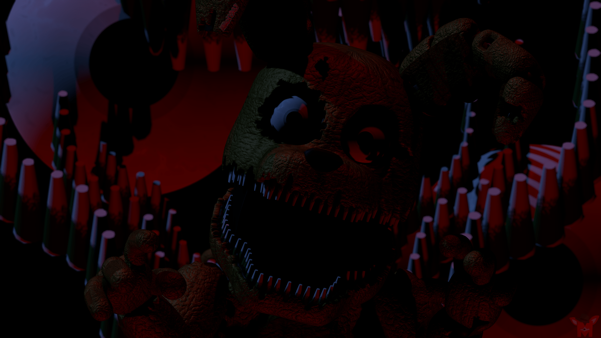 1920x1080 Download Plushtrap (Five Nights At Freddy's) Video Game Five Nights At Freddy's 4 Five Nights At Freddy's 8k Ultra HD Wallpaper
