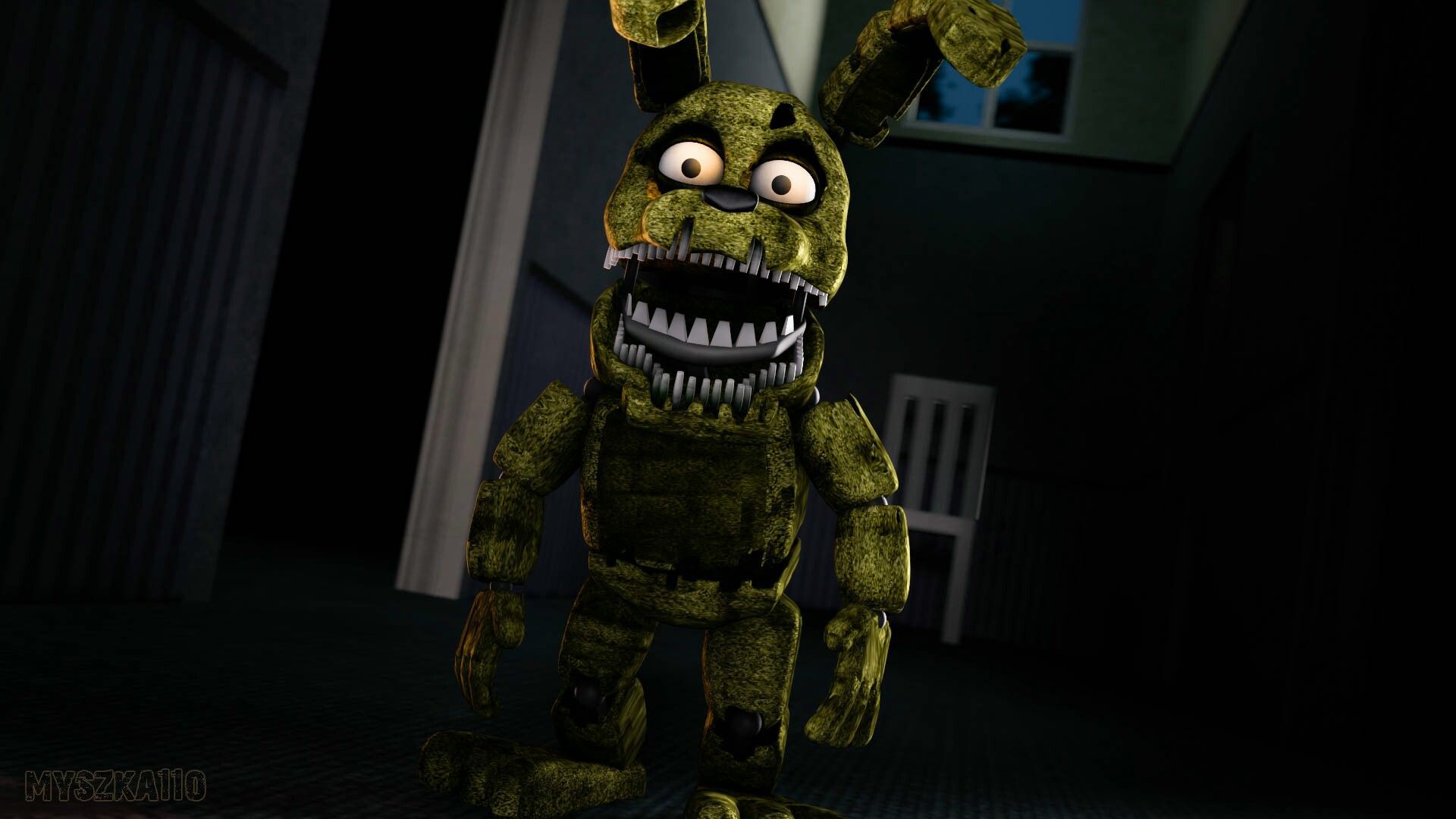 1920x1080 SPRINGTRAP and Plushtrap ideas. springtrap and plushtrap, plushtrap fnaf, plushtrap fnaf 4