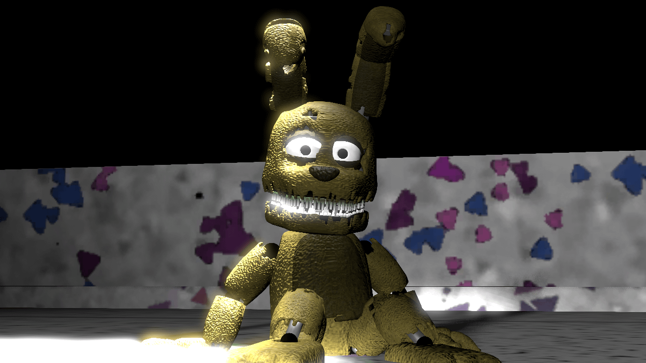 1280x720 Plushtrap render! This is my first ever render and i'm really new to SFM (P.S. i need some tips xD)
