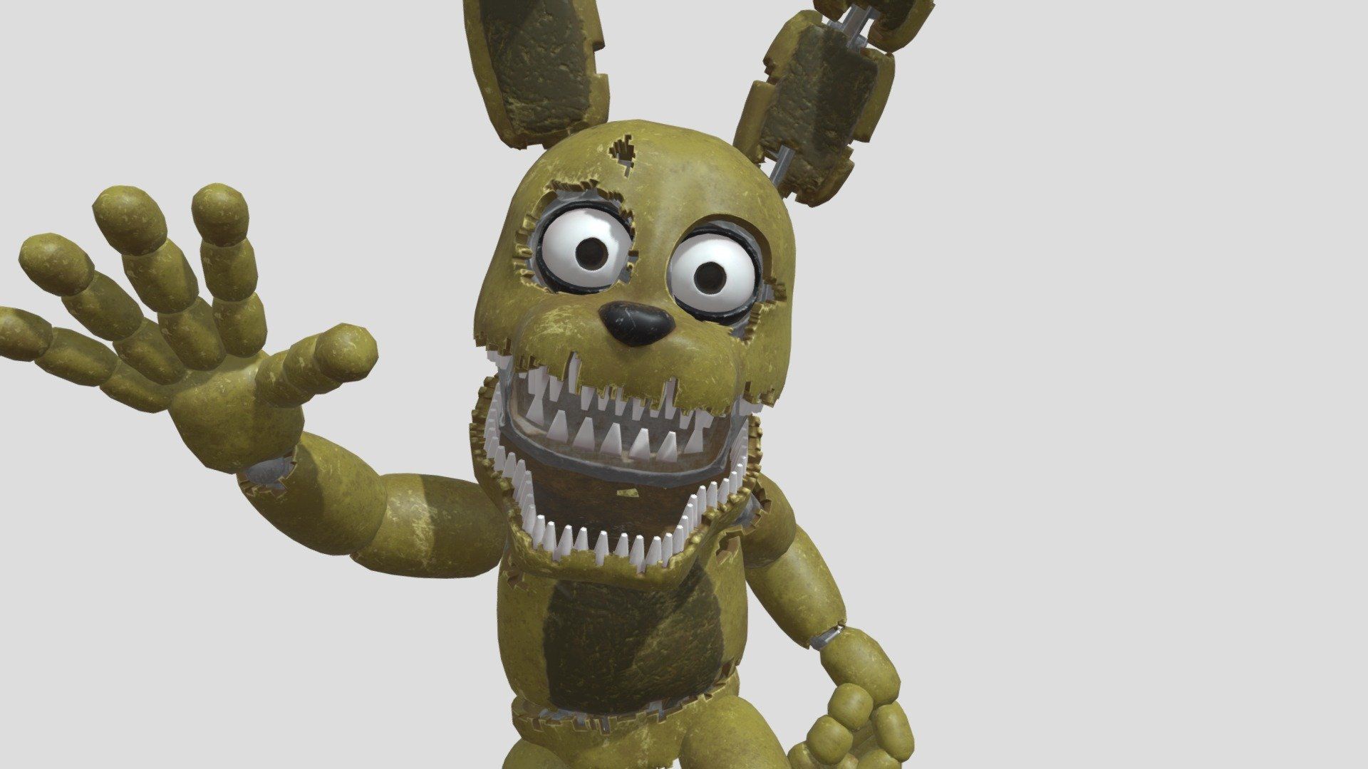 1920x1080 FNAF Help Wanted. Plushtrap Free 3D model by Xoffly [c376c5f]