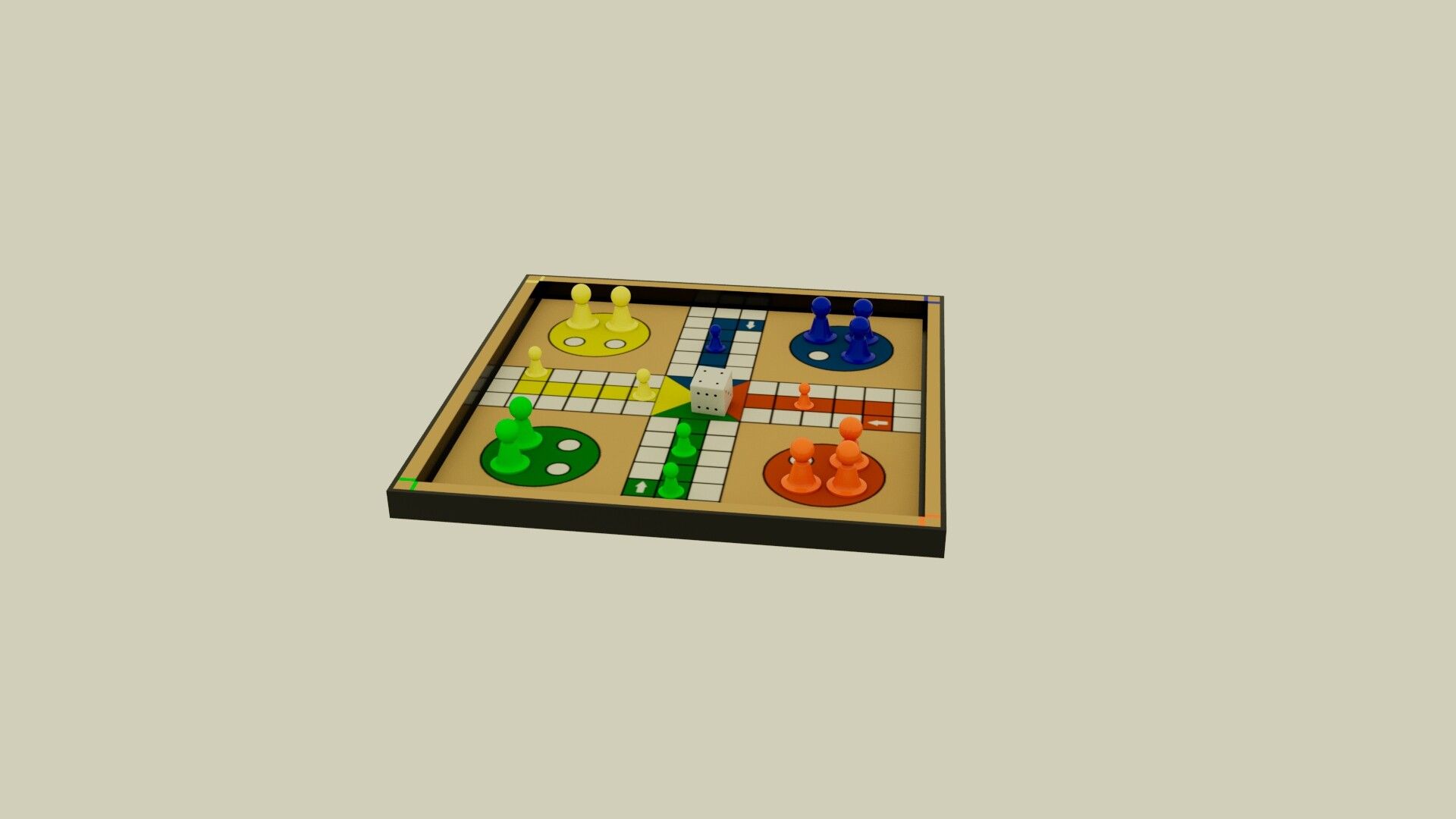 1920x1080 Ludo board game