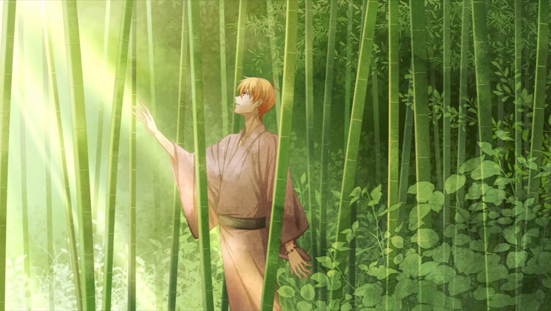 1911x1080 Kyo Wallpaper (without Text or Credits) from the Fruits Basket ED