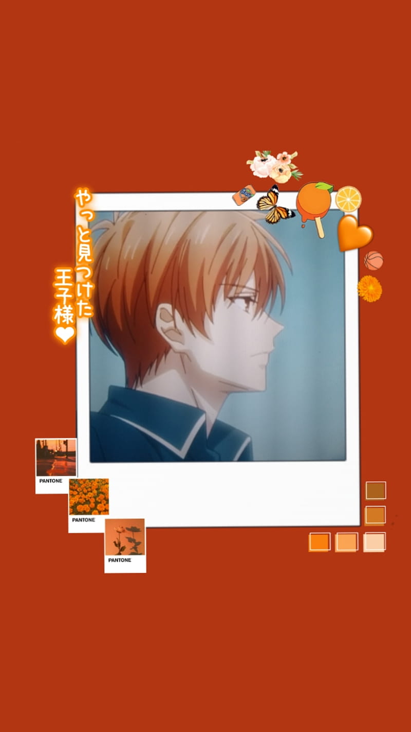 800x1422 Kyo fruits basket, fruits basket, anime, cat, HD phone wallpaper