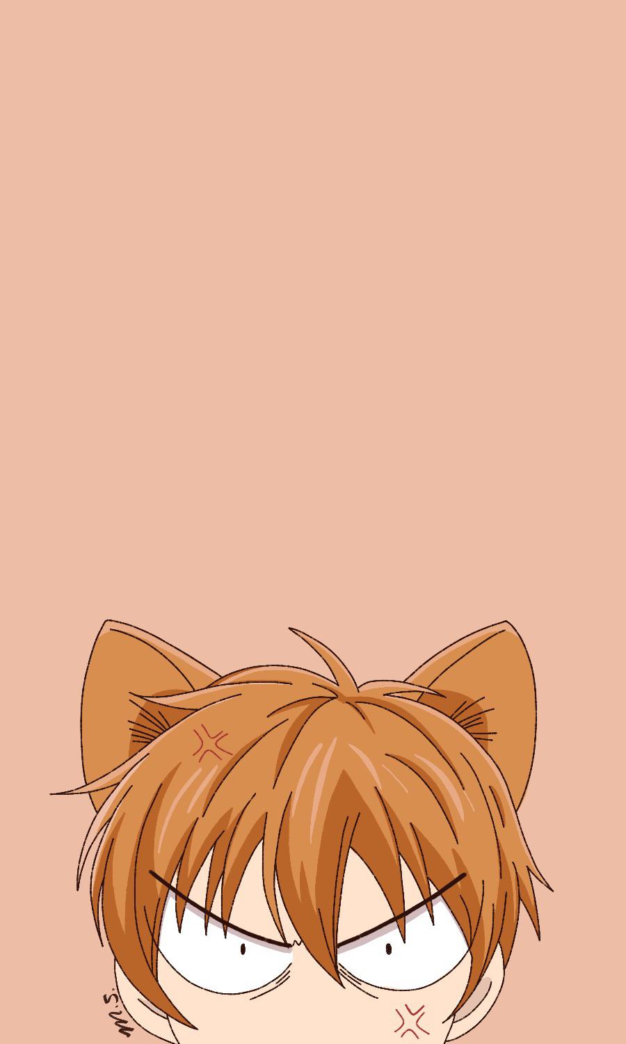 900x1500 Enjoy these angry cat kyo peekers I made! Working on Hatsuharu and Yuki soon!