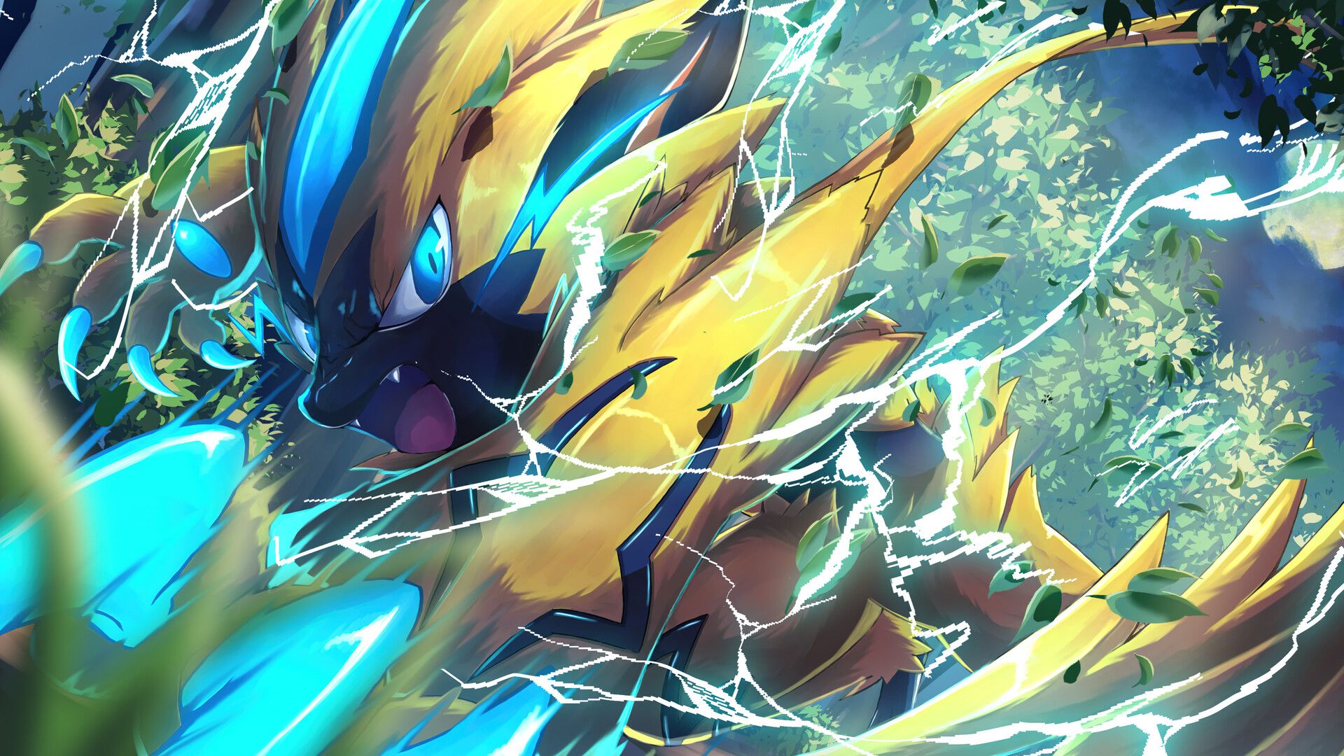1920x1080 Zeraora Pokemon Wallpaper 4K HD PC j