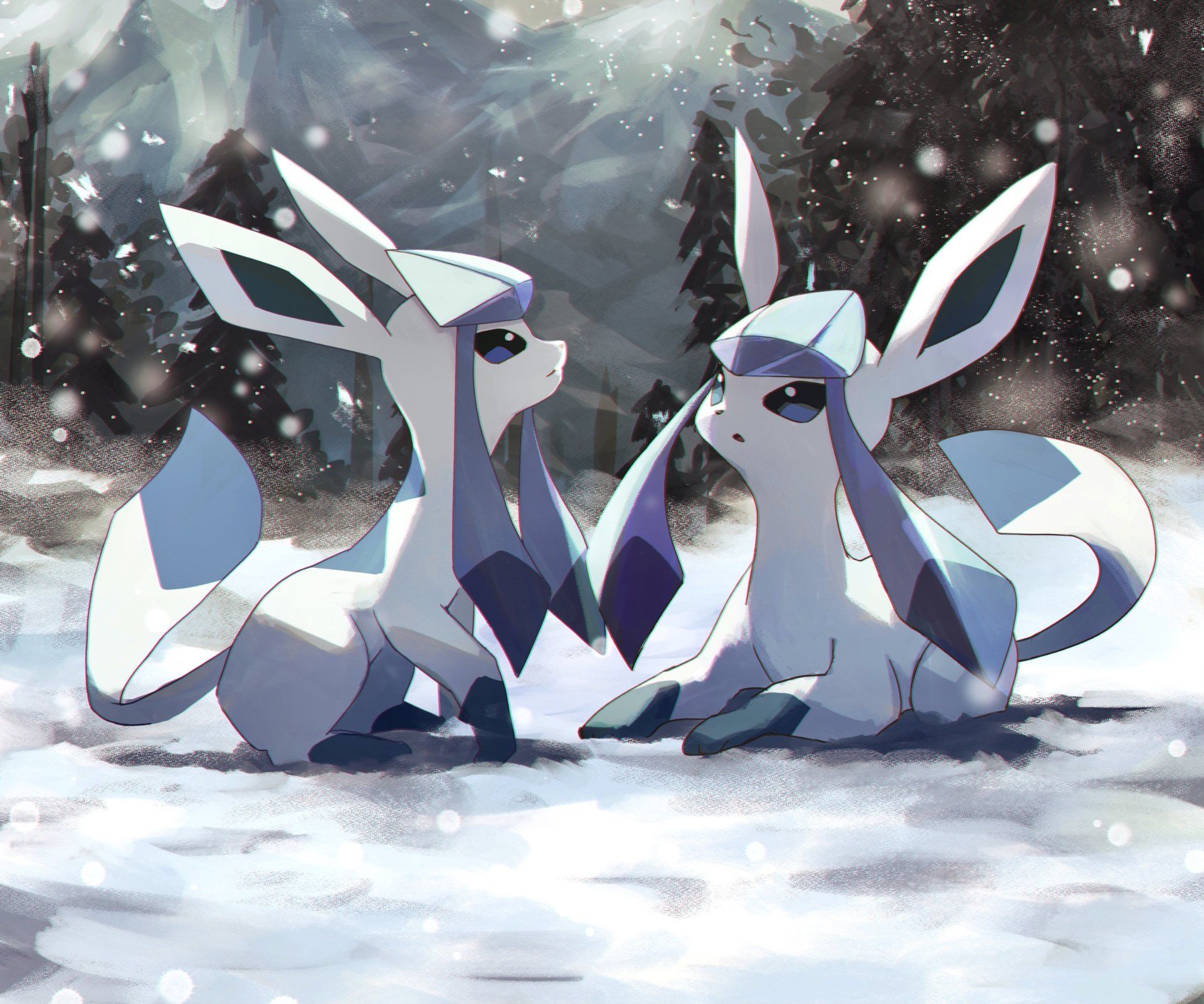 1920x1600 Glaceon Duo