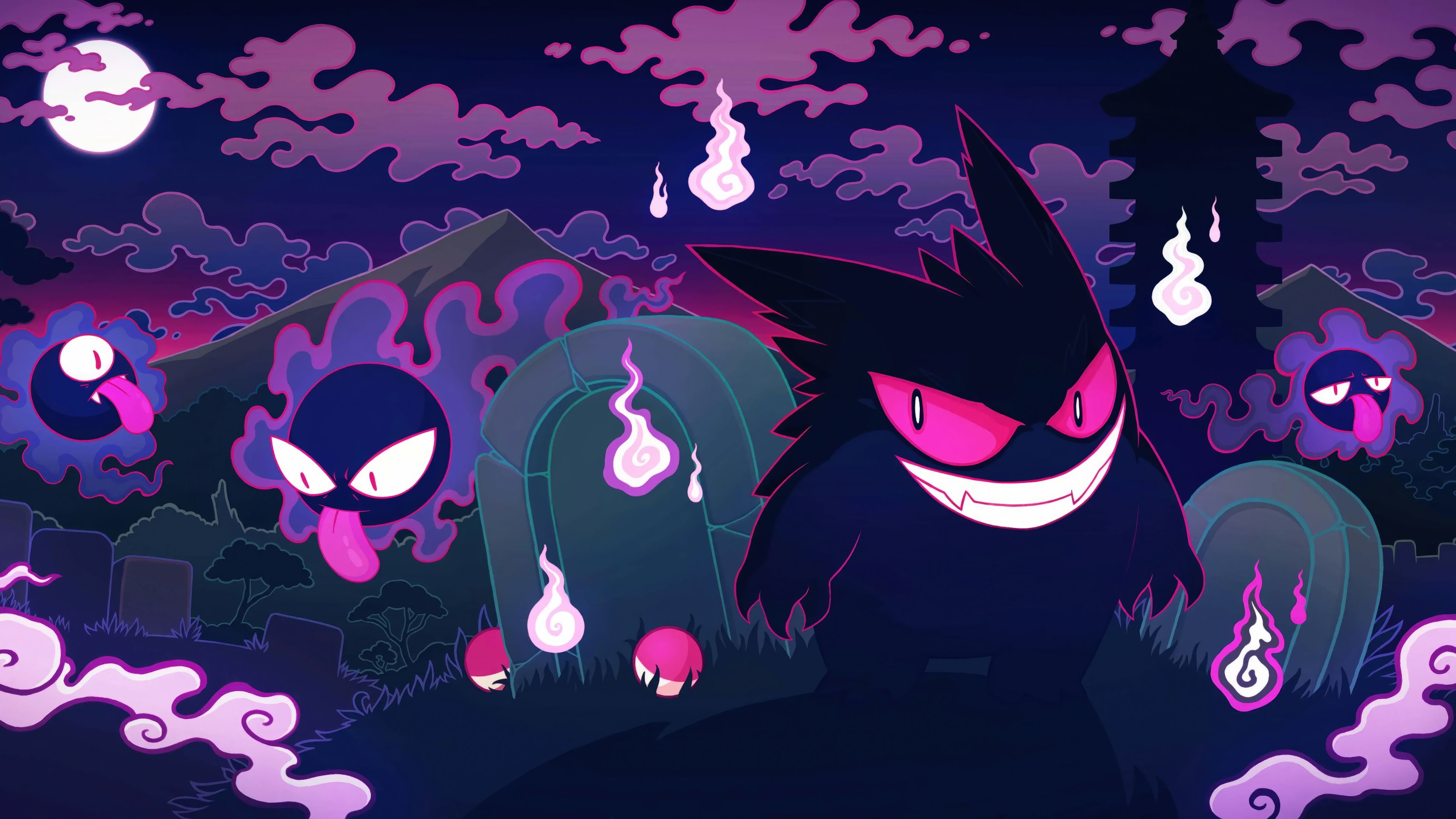 3840x2160 Pokemon HD 4K Wallpaper PC & Phone
