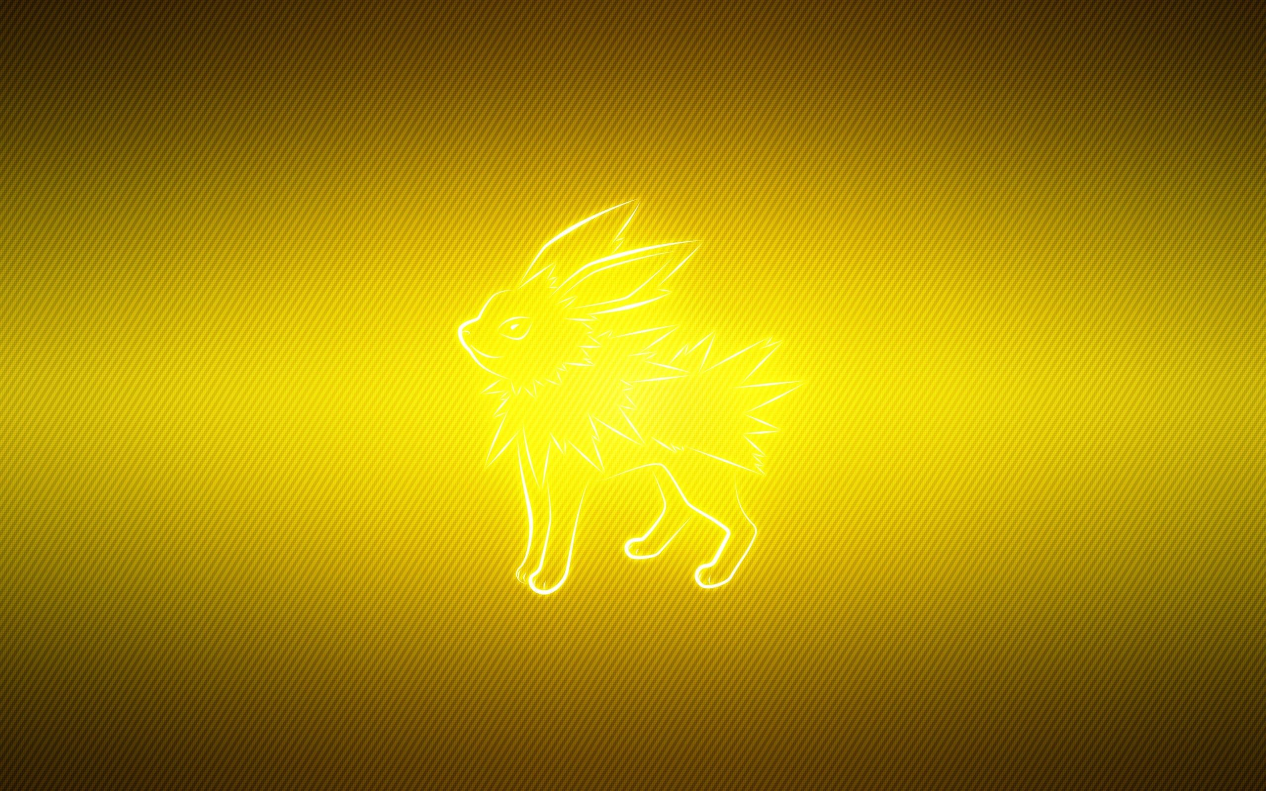 2560x1600 Jolteon Pokémon Anime Wallpaper 2K for Desktop