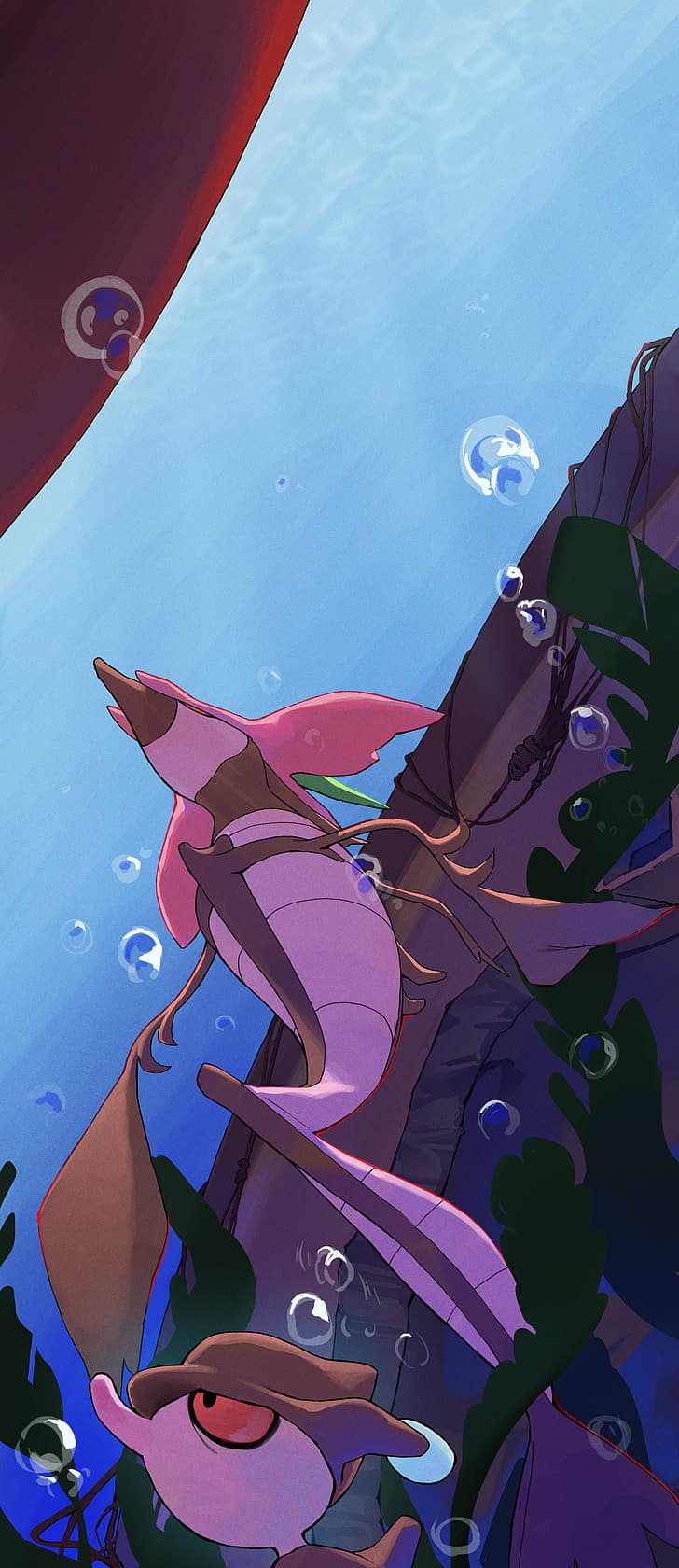 728x1680 Skrelp (Pokémon) 1080P, 2K, 4K, 5K HD wallpaper free download