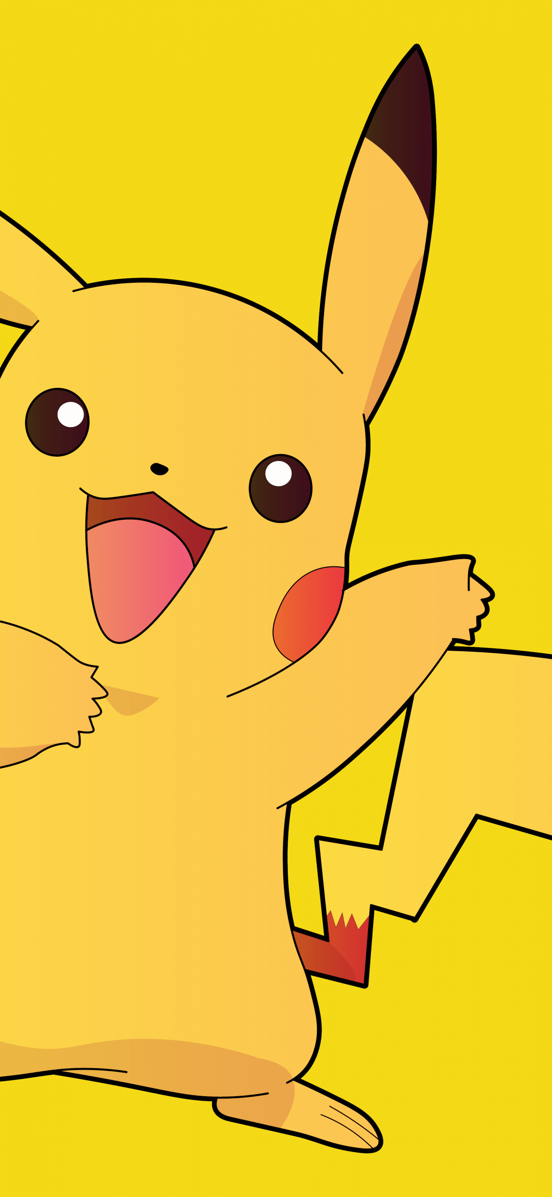 1080x2340 Pikachu Wallpaper 4K, Cartoon, Pokemon, 5K, 8K, Yellow