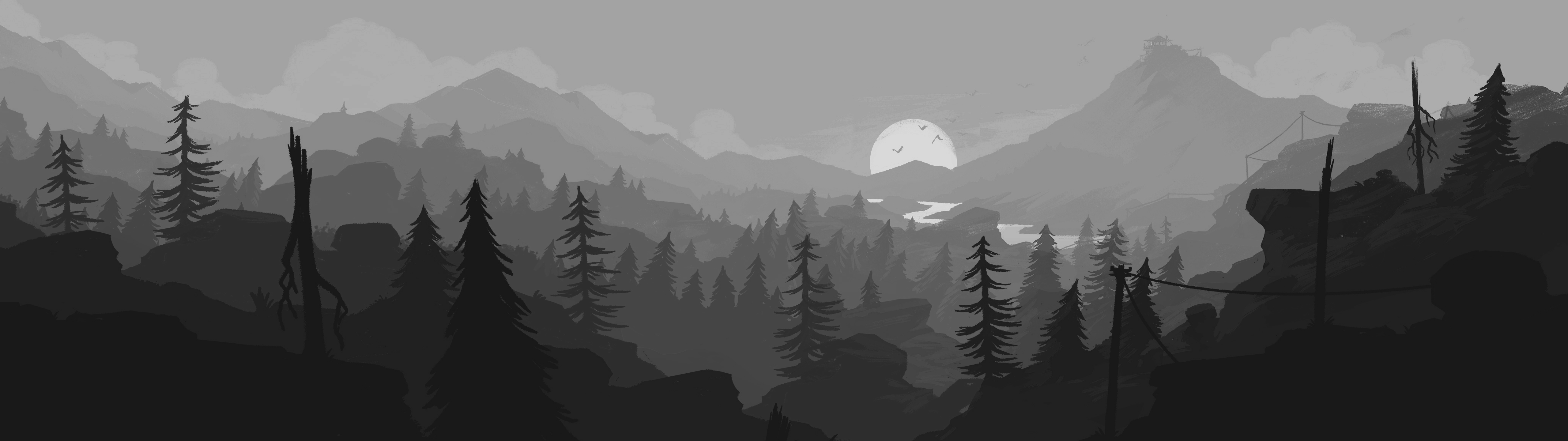 5120x1440 Wanted to share the modifications I made to this wallpaper for anyone else looking for a 5120x1440 version
