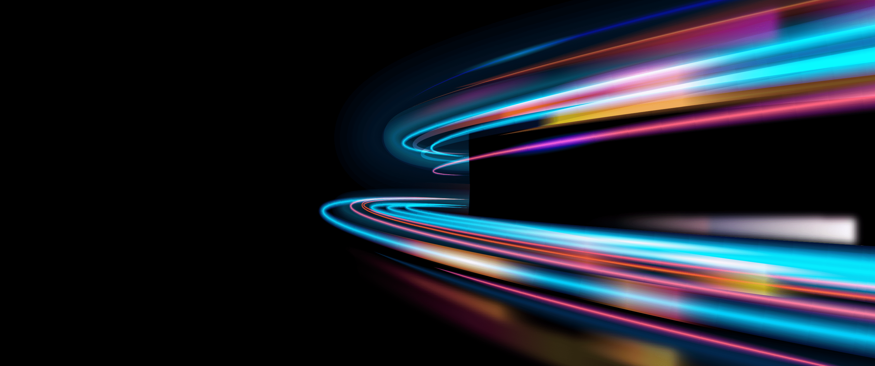 3440x1440 Wallpaper Ultrawide Formats, Colorfulness, Visual Effect Lighting, Electric Blue, Magenta, Background Free Image